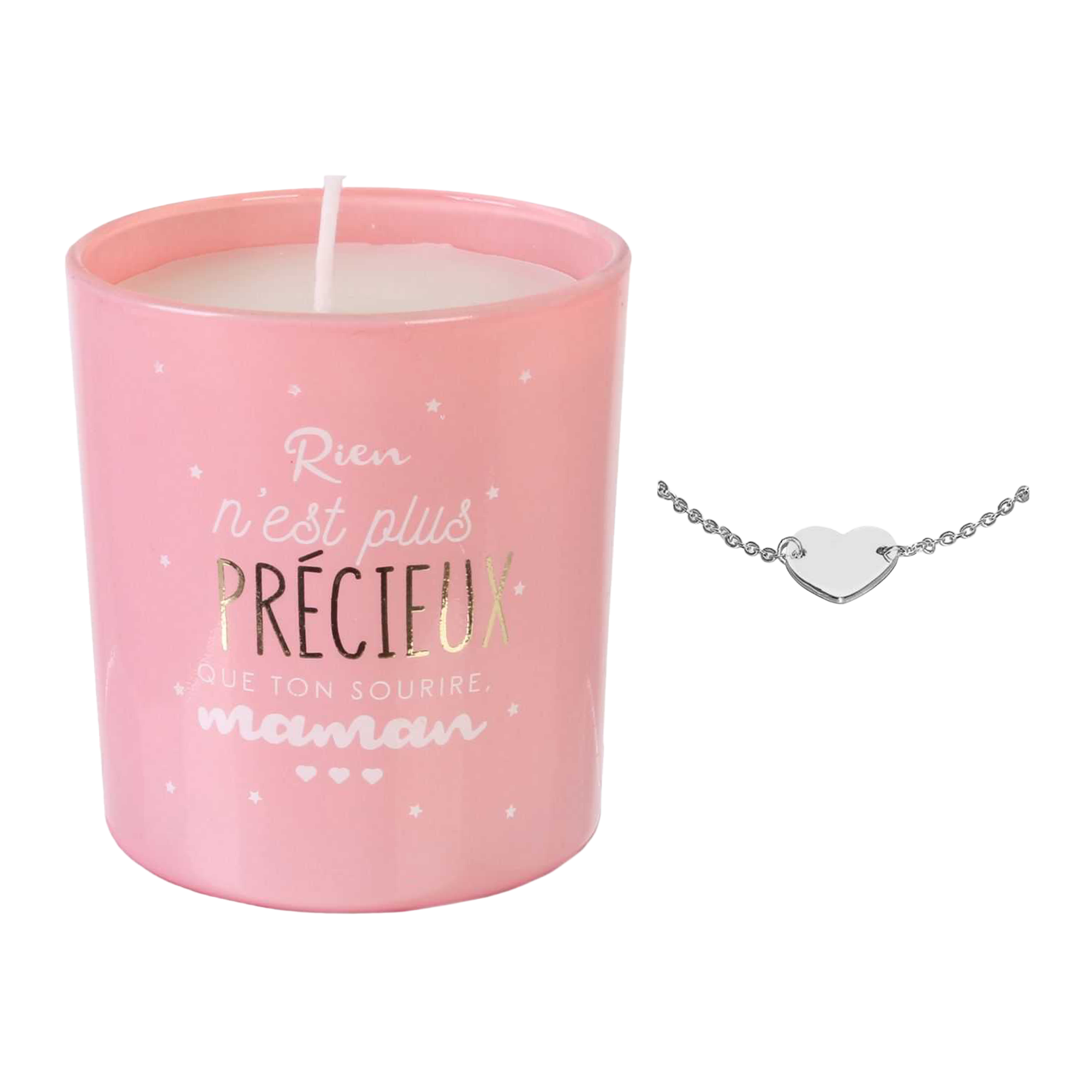 Bougie parfumée maman bijou surprise