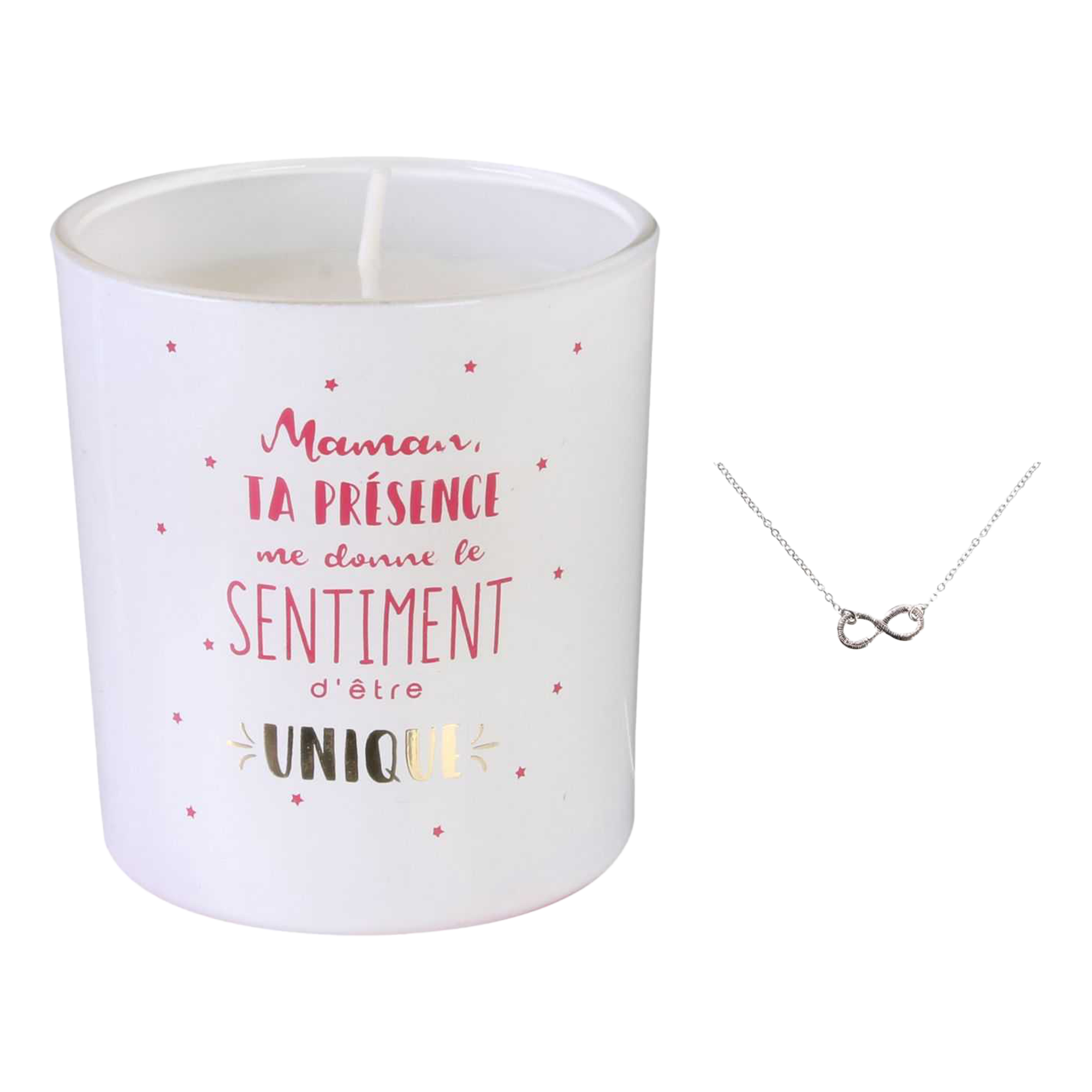 Bougie parfumée maman bijou surprise