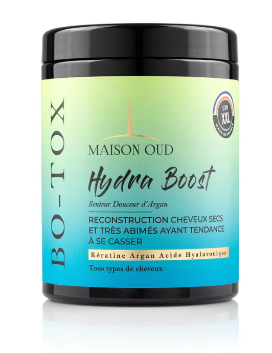 Masque Capillaire Hydra Boost – Acide Hyaluronique & Kératine