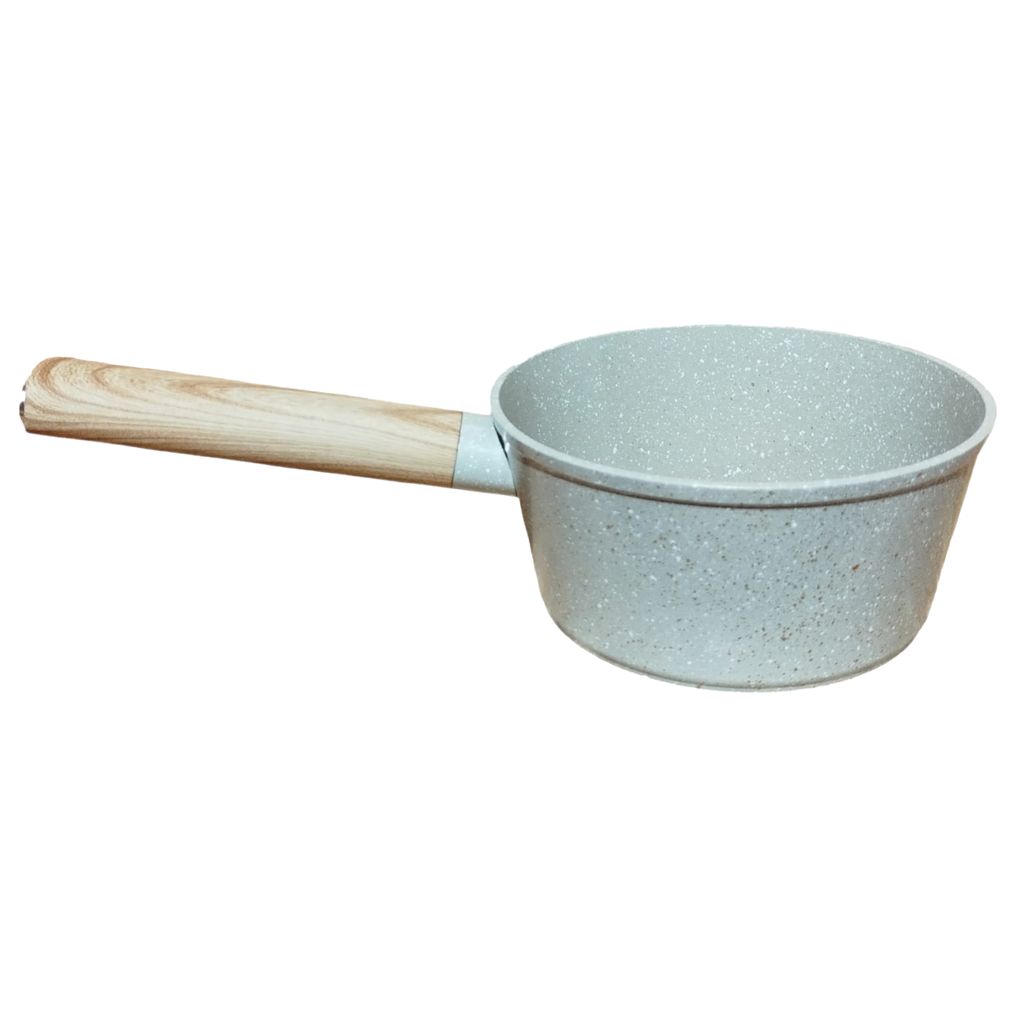 Casserole 16 cm manche imitation bois  tous feux dont induction