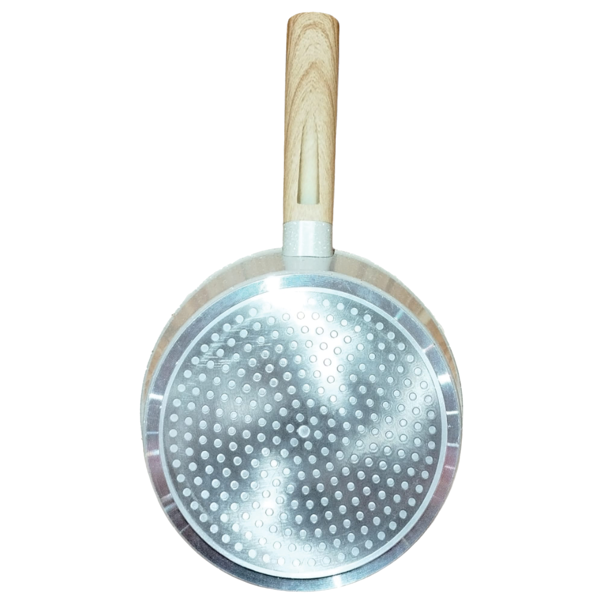 Casserole 18 cm manche imitation bois  tous feux dont induction