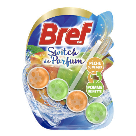 Bloc WC Switch de Parfum Pomme Pêche