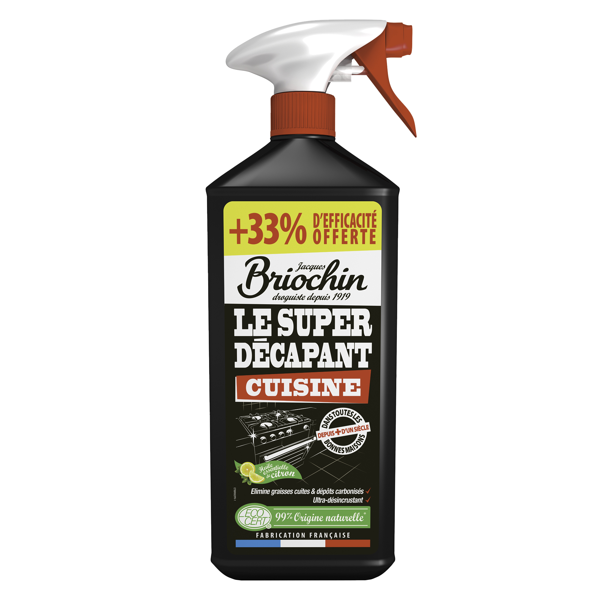 Spray nettoyant décapant cuisine Ecocert