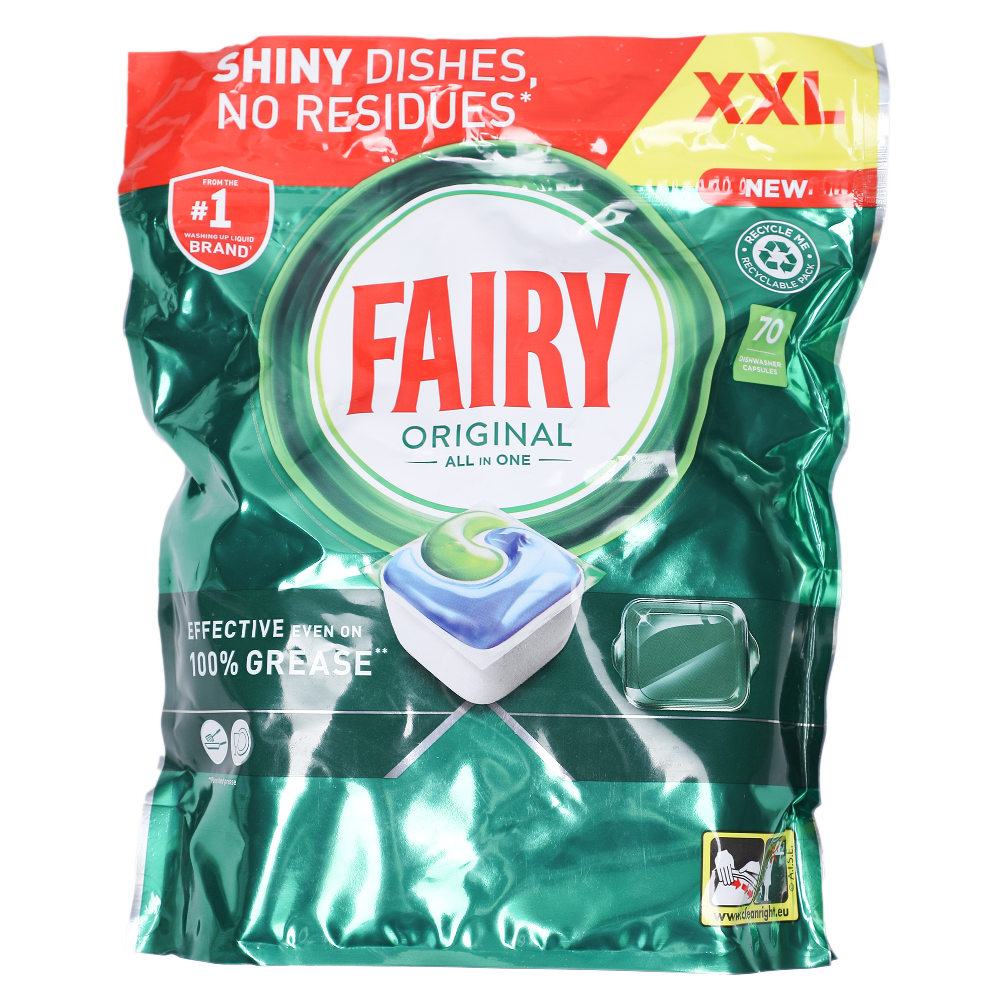 70 tablettes lave vaisselle Original tout en 1