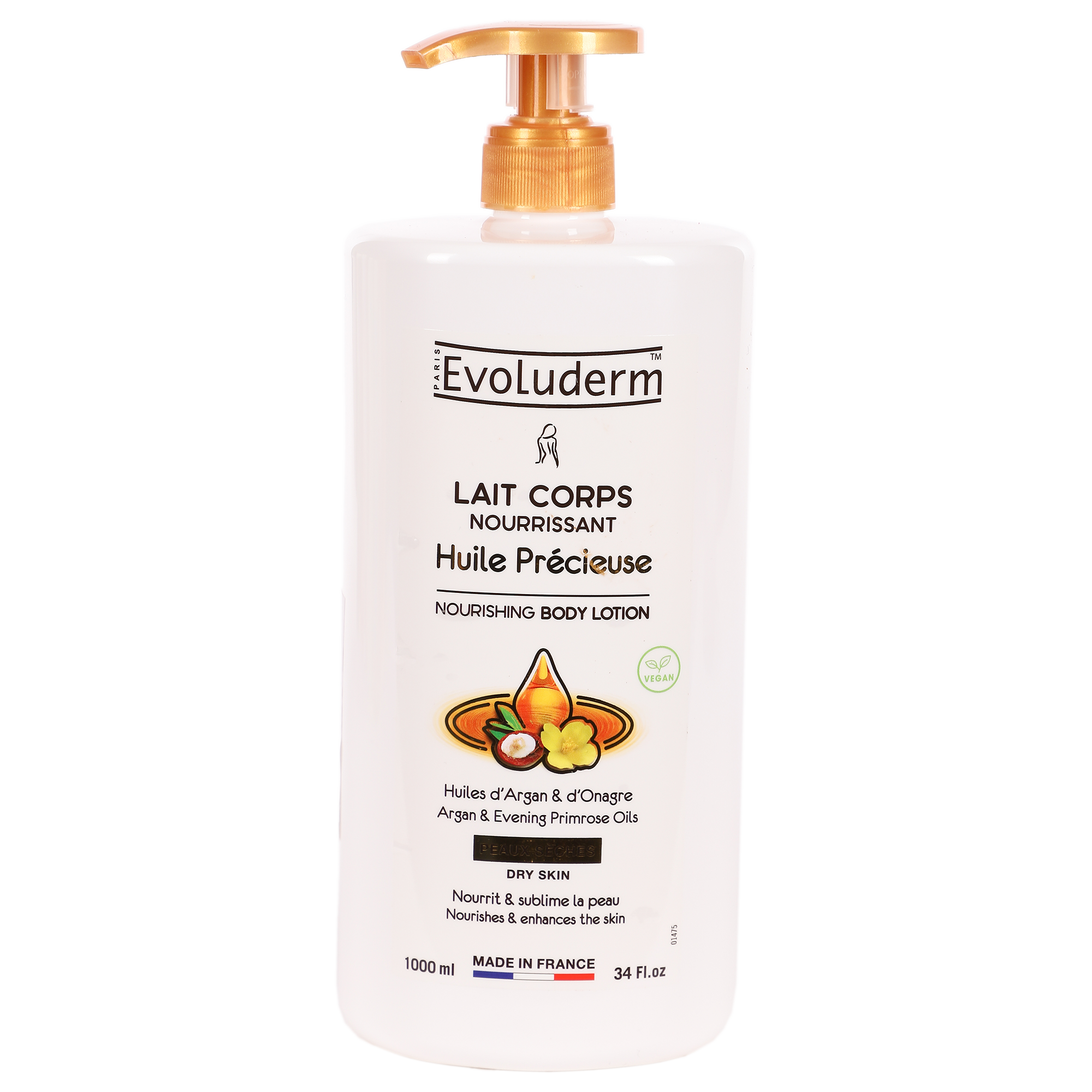 Lait corps nourrissant huile précieuse