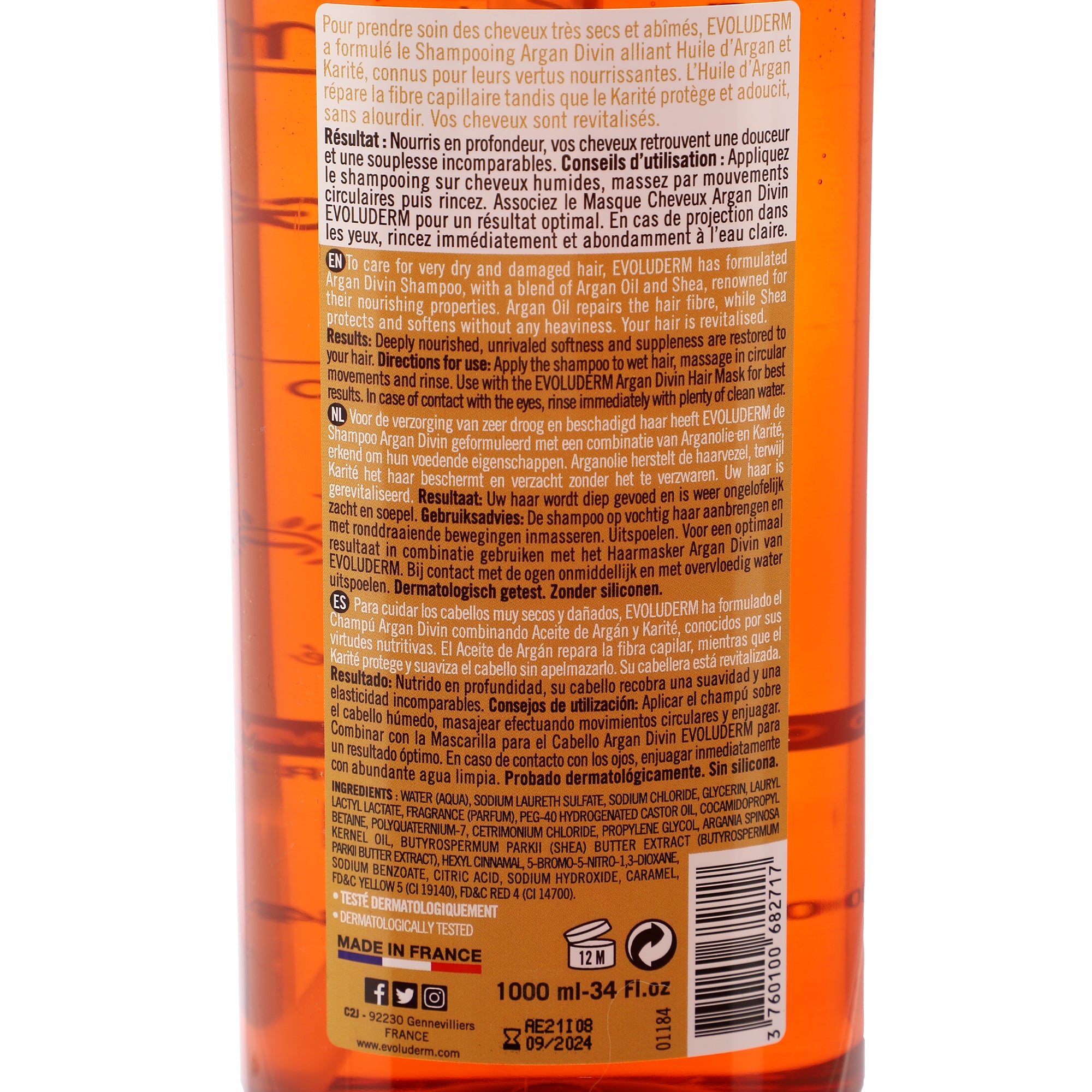 Shampoing argan divin