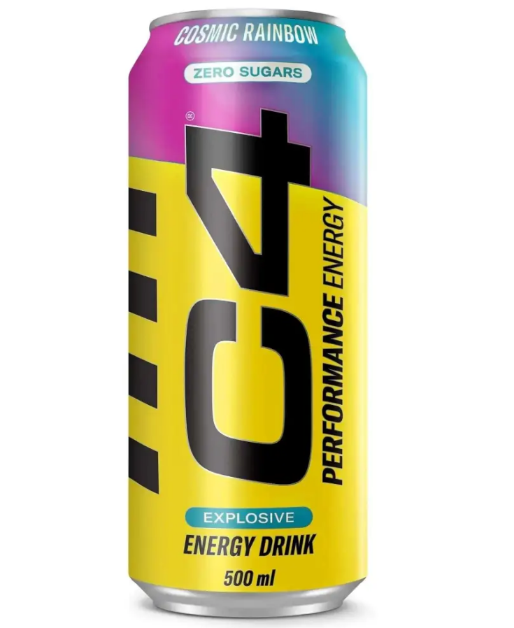 Boisson énergisante C4 Cosmic Rainbow