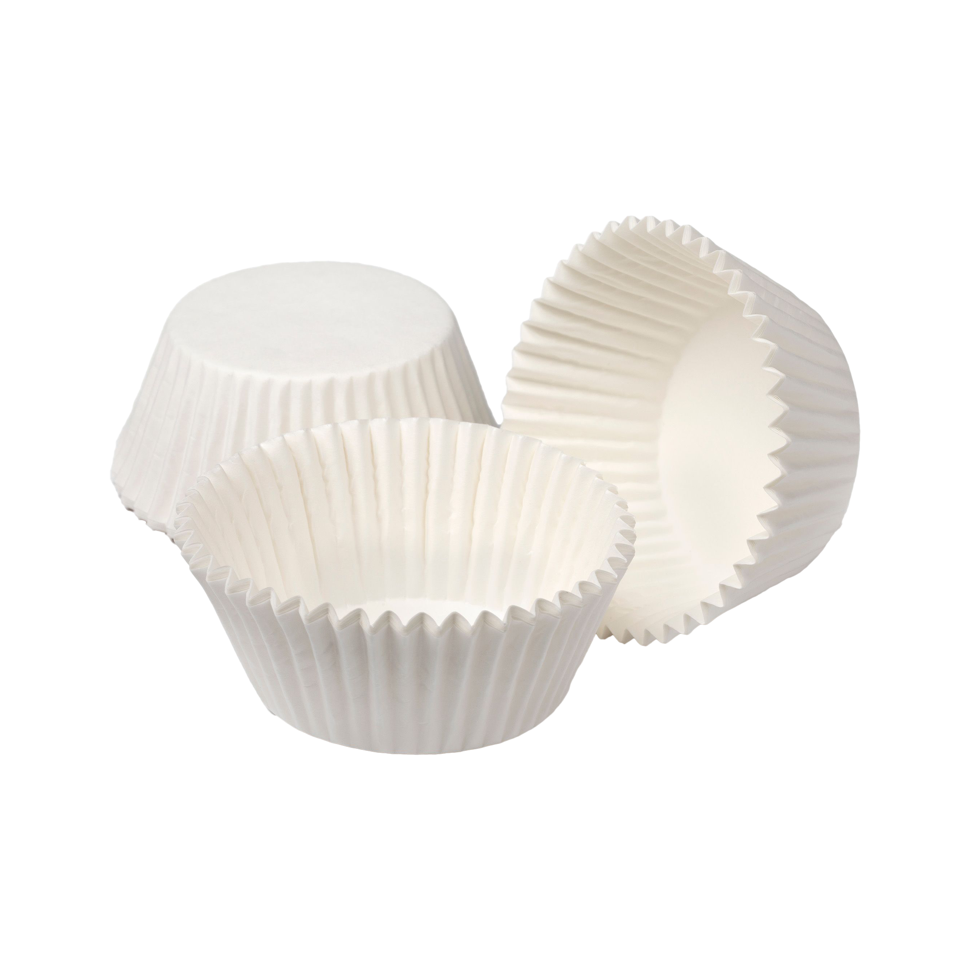 80 caissettes blanches