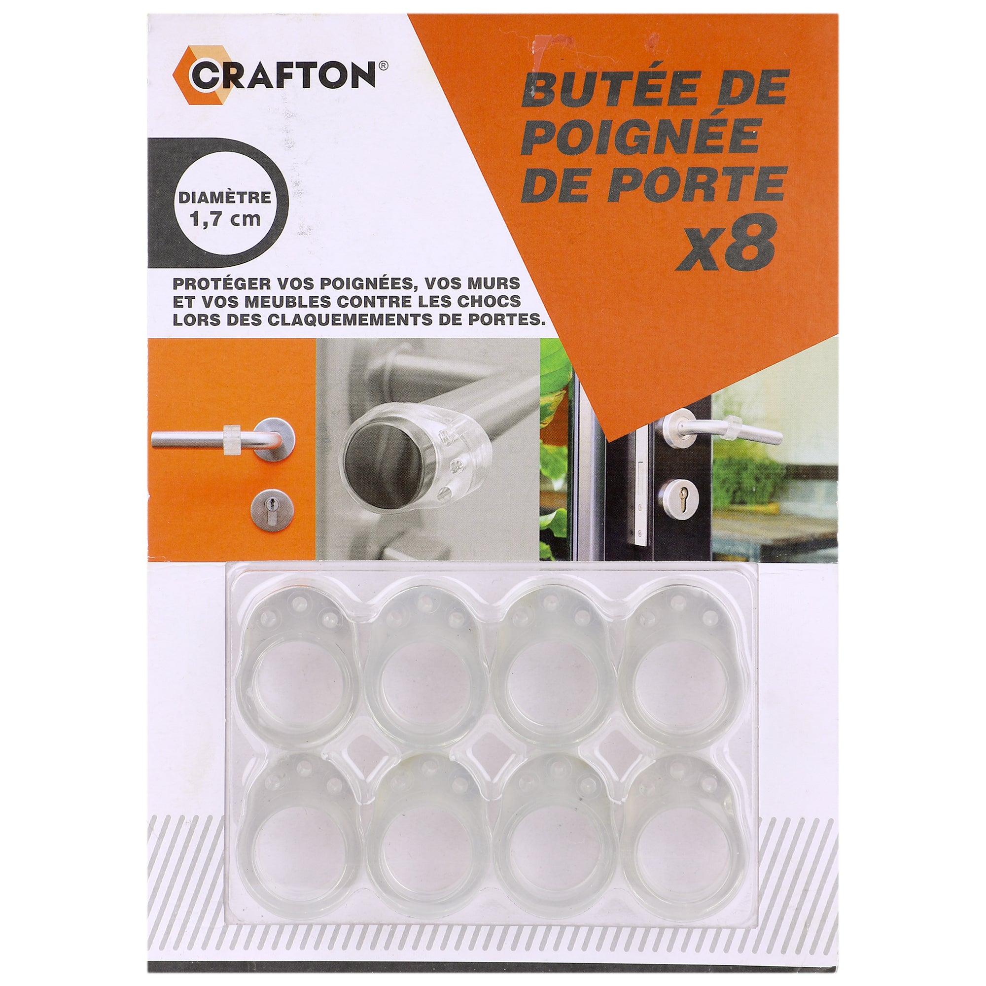 8 pièces butée de porte