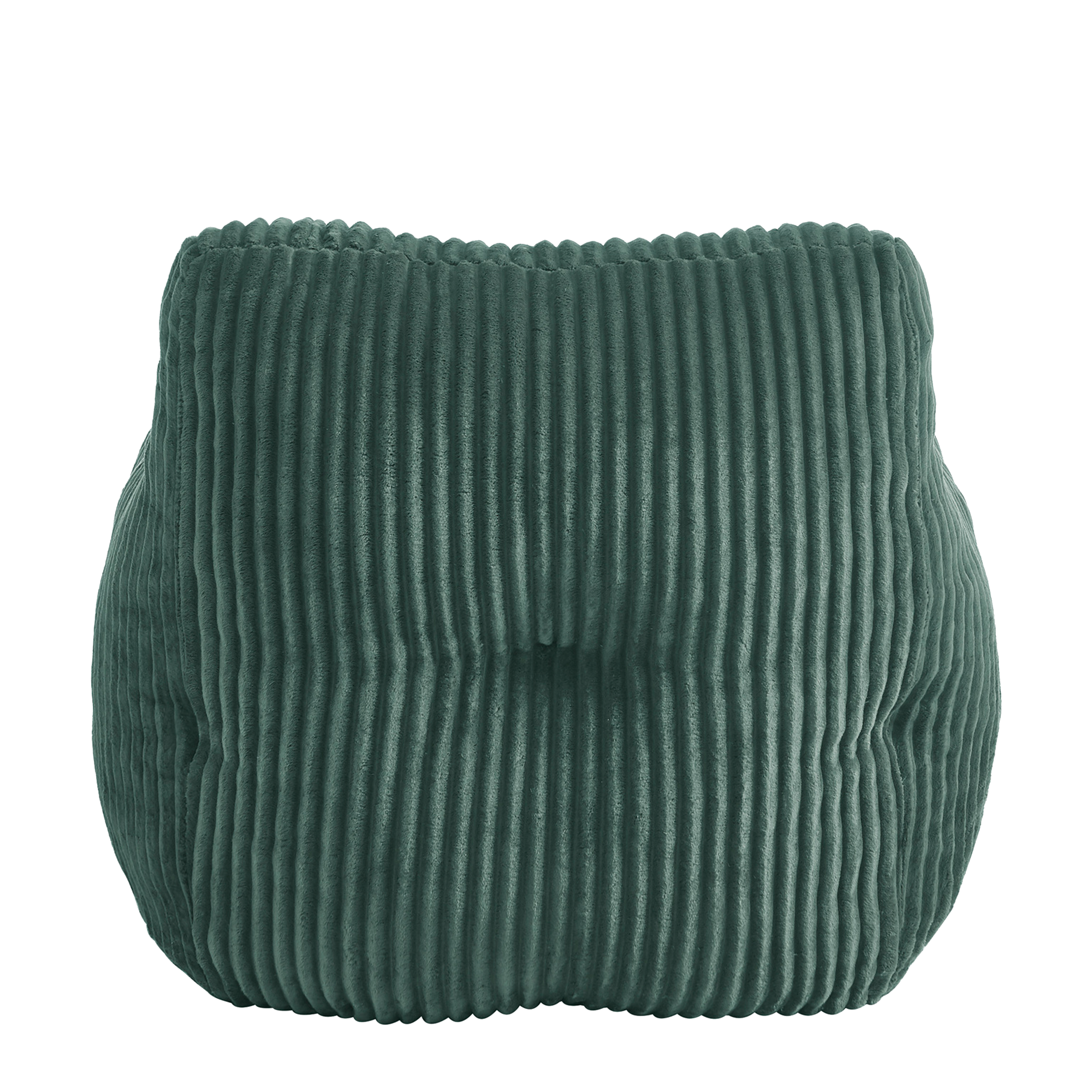 Fauteuil cotelé bully vert
