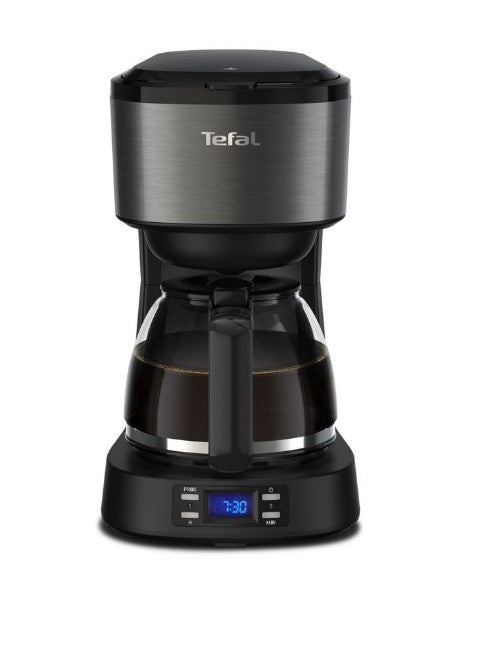Cafetière Tefal électrique noire à filtre programmable