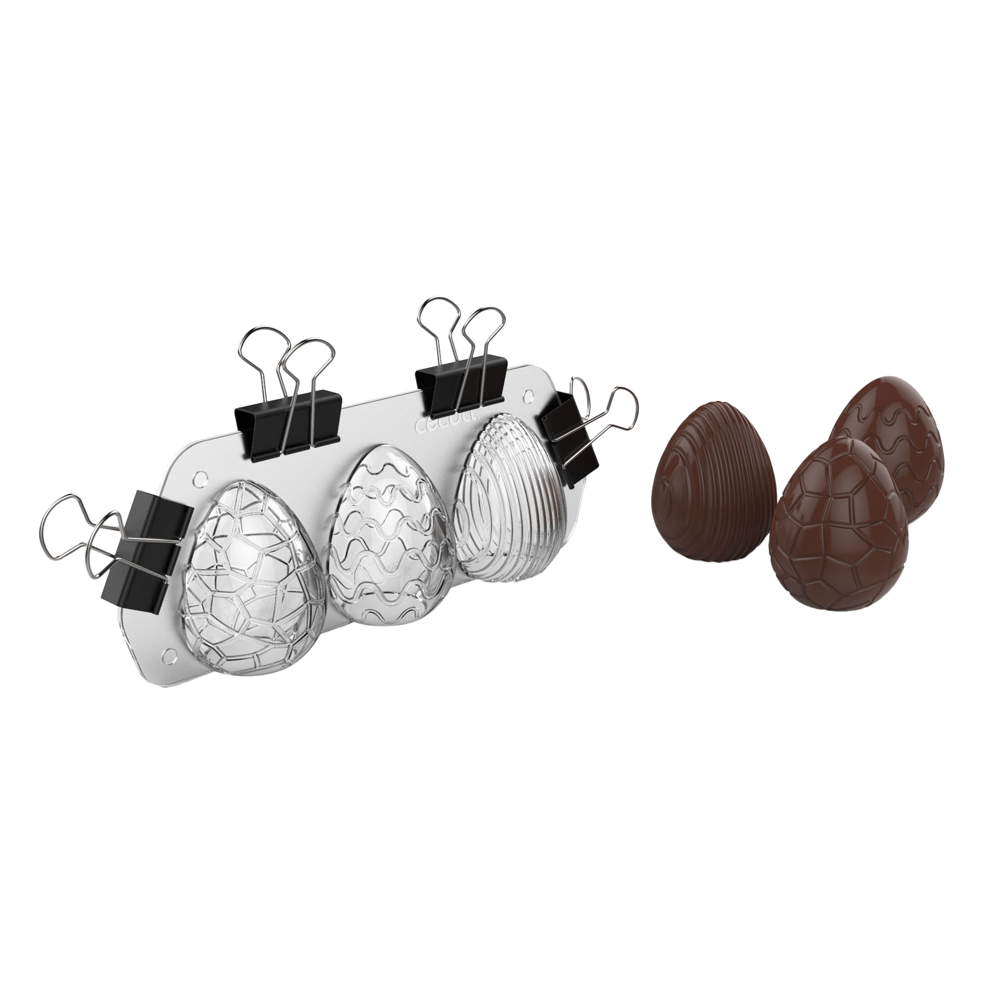 Moule à chocolat œufs surprises