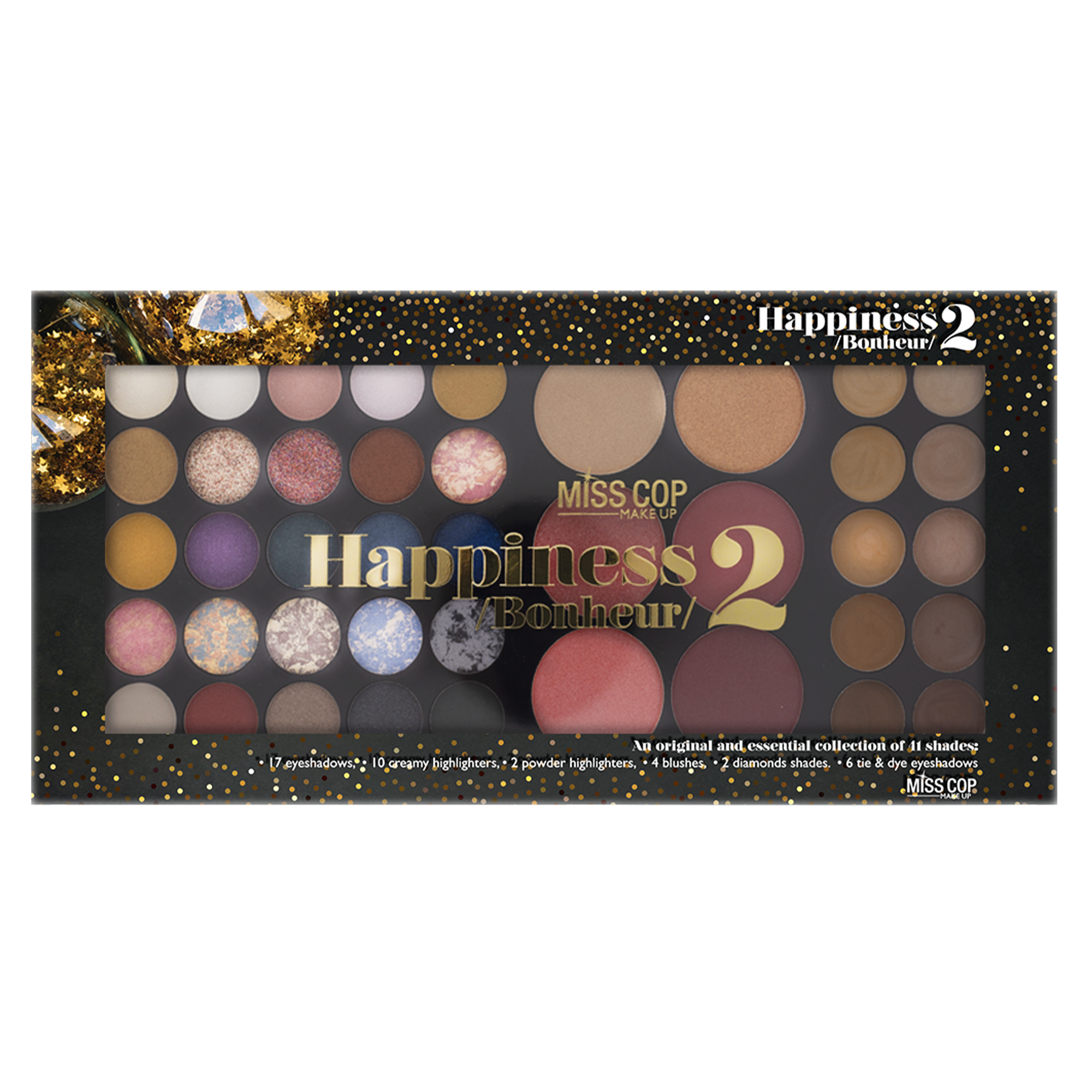 Palette de maquillage Hapiness/ Bonheur 2