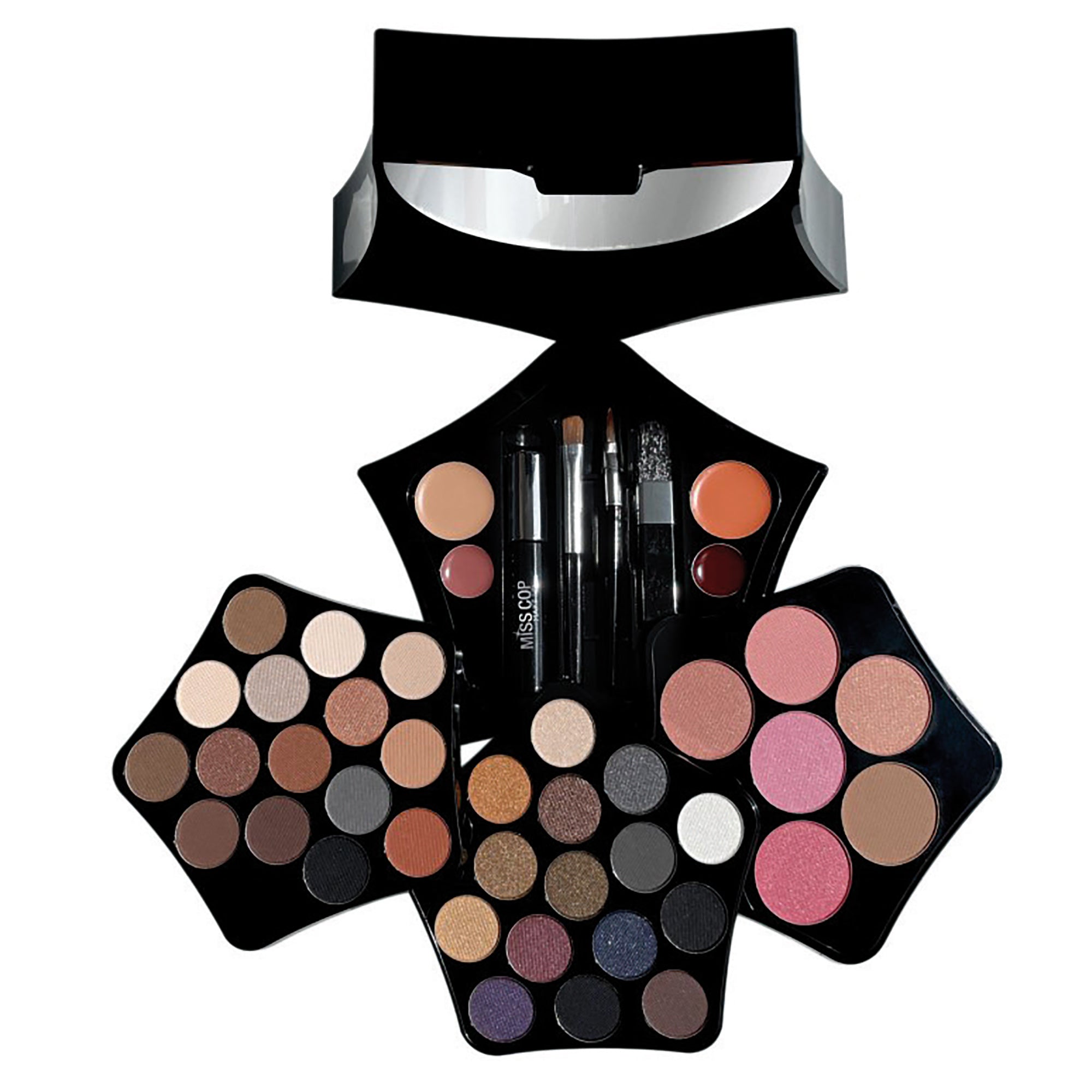 Palette de maquillage avec miroir