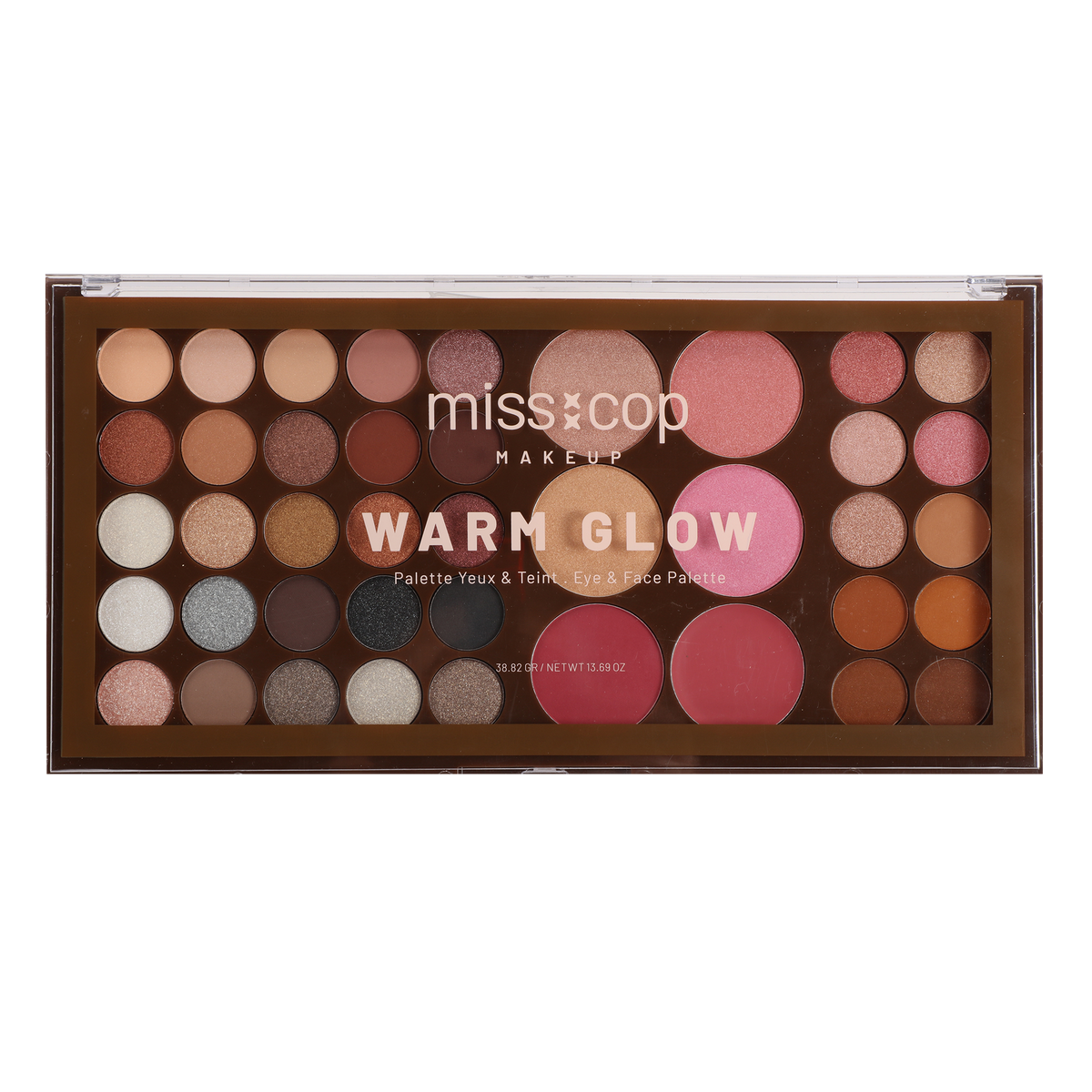 Palette de maquillage Happiness Bonheur 5 Miss Cop