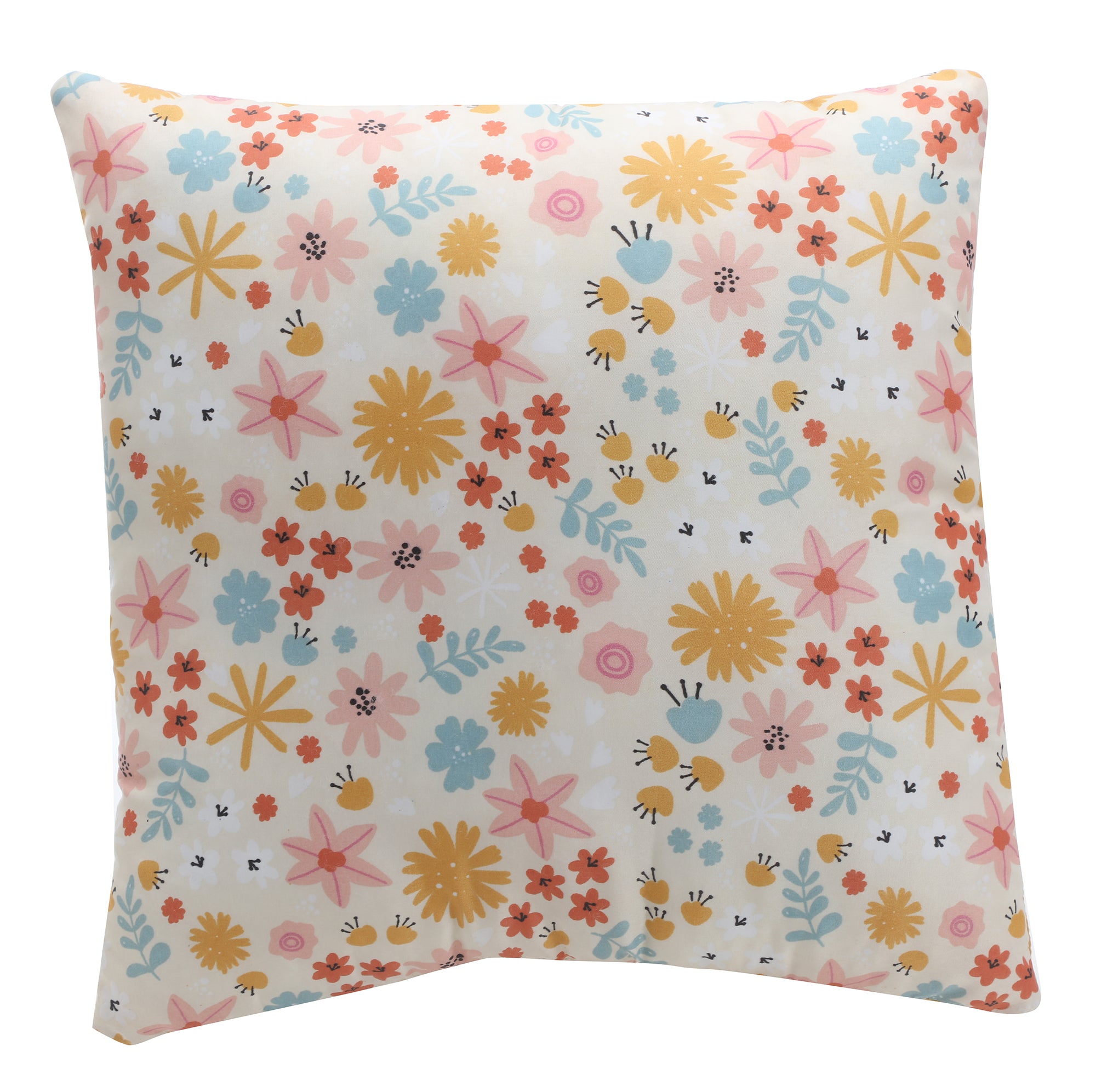 Coussin phosphorescent 38x38cm  - Jaune