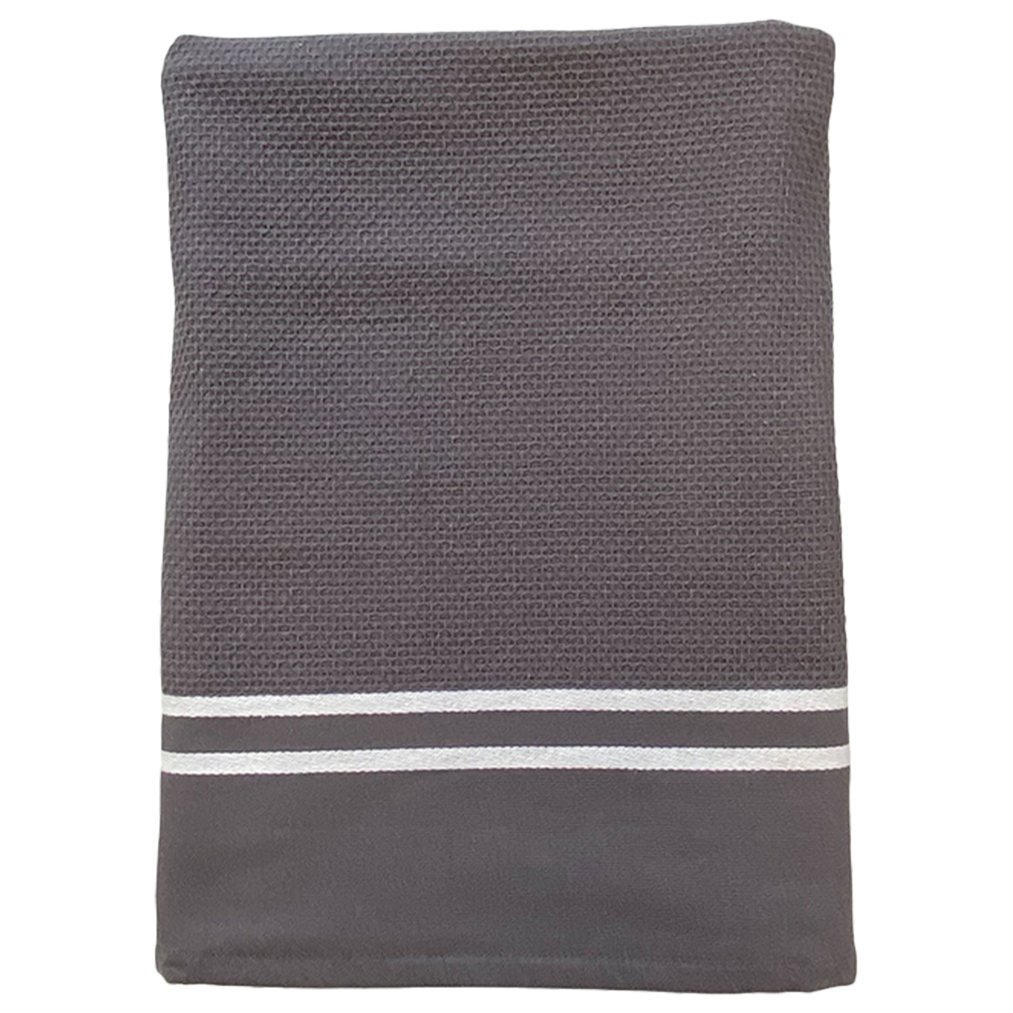Foutah de plage dos éponge 90x170cm - Gris