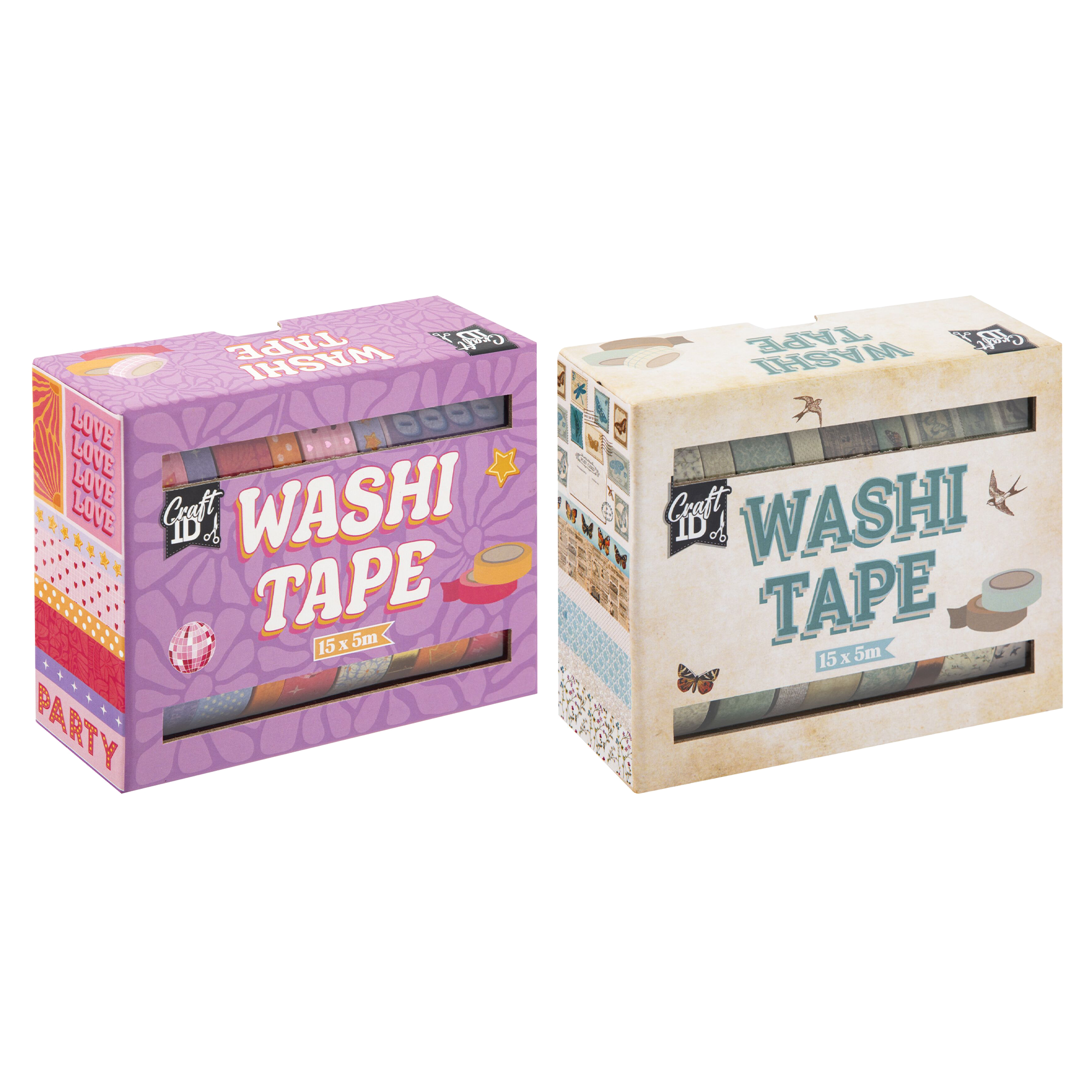 Ruban adhésif washi tape 5 m