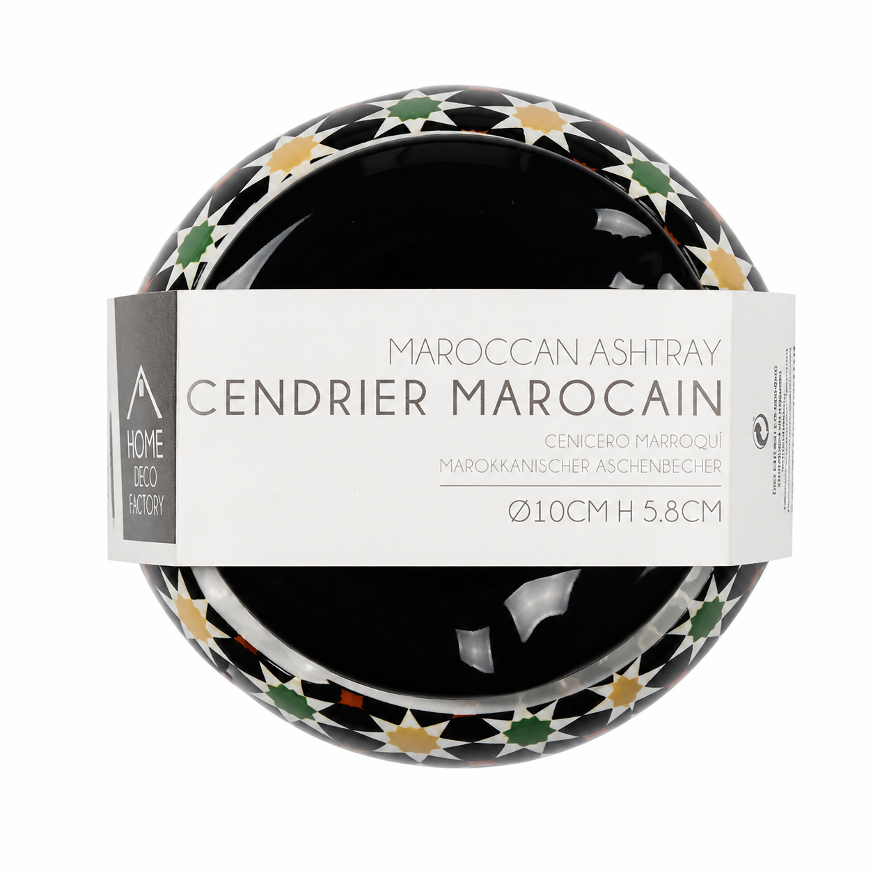 Cendrier marocain 10cm