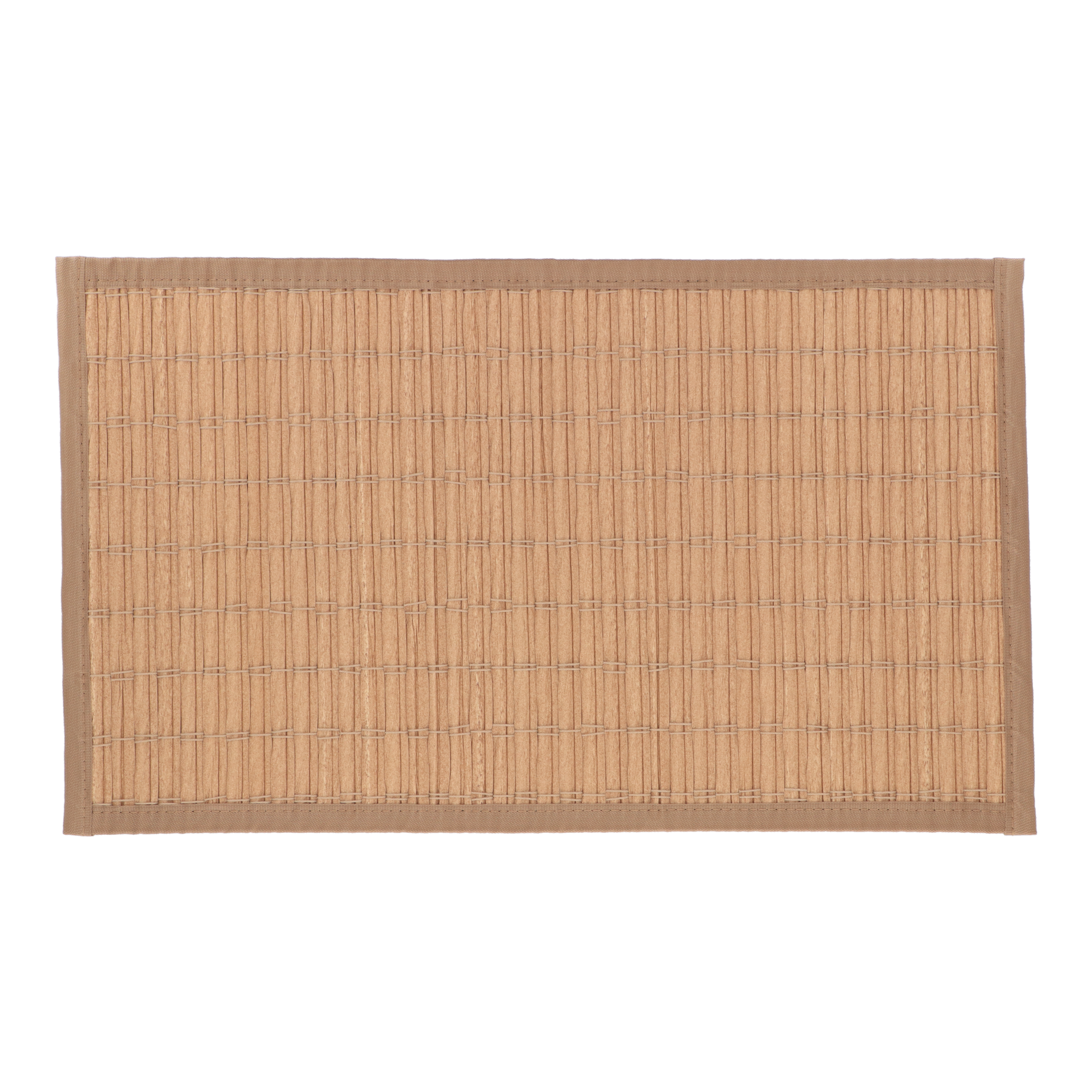 Tapis antidérapant en rotin 45 x 75 cm - Naturel
