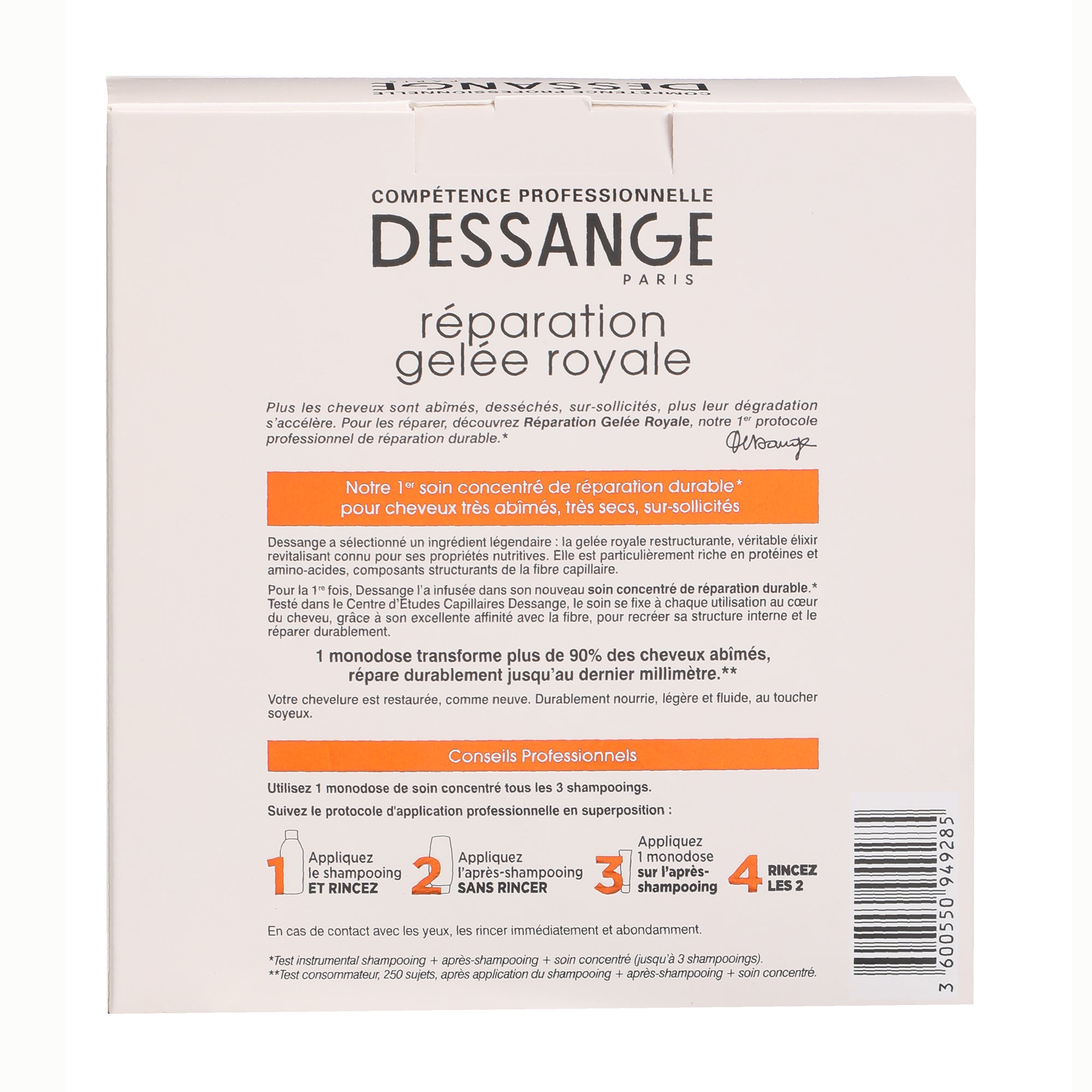 Soin cheveux gelée royale