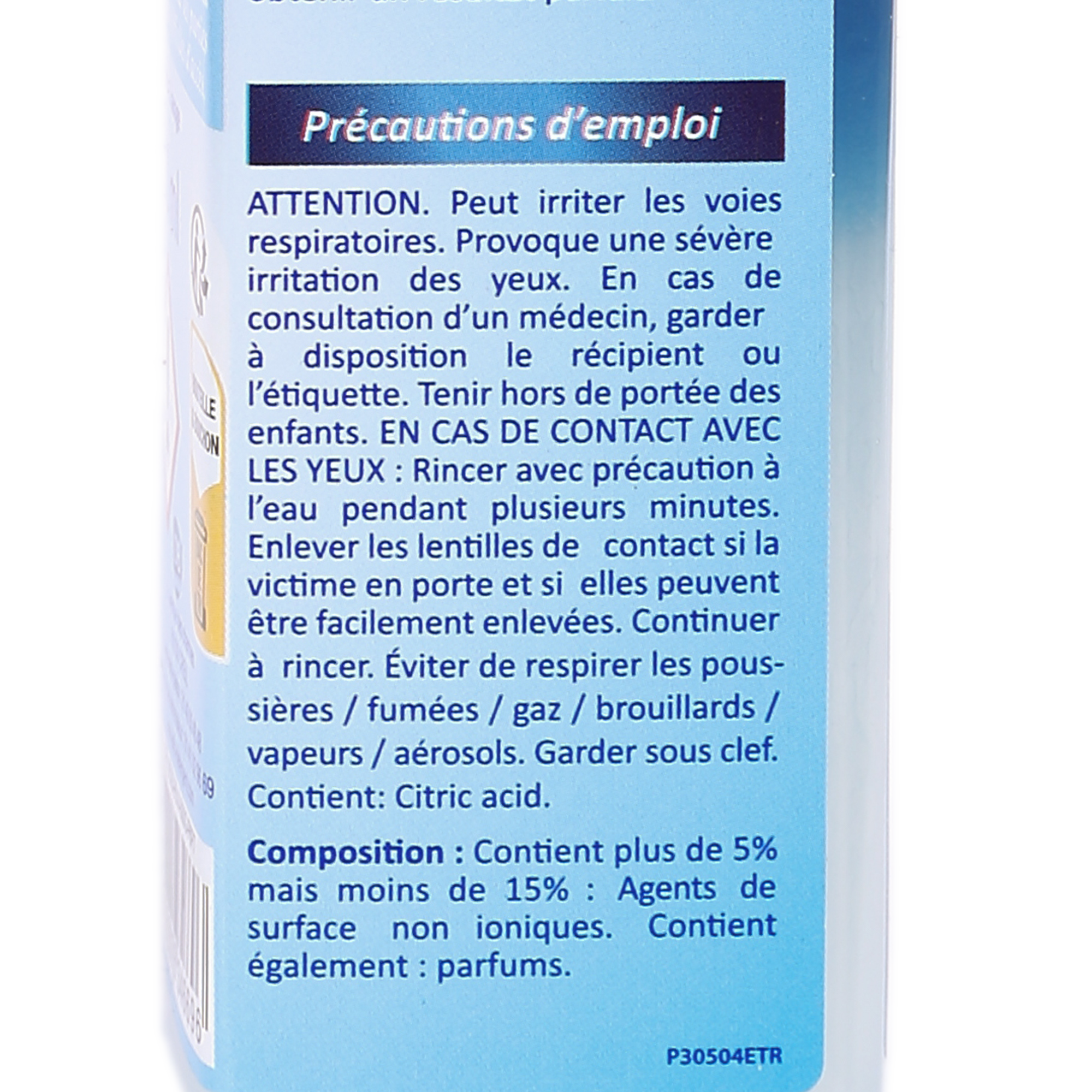 Nettoyant lave-vaisselle biphase citron