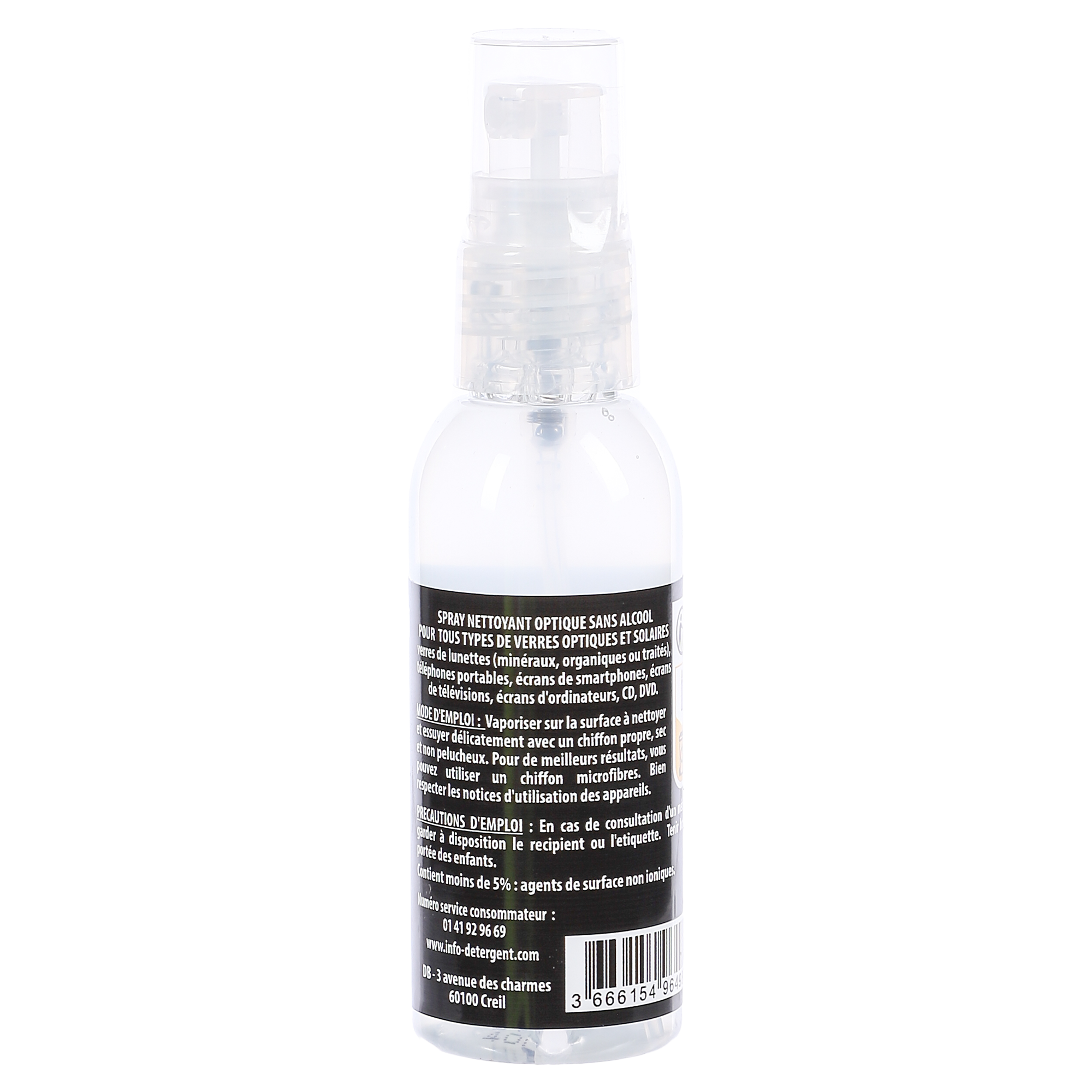 Spray nettoyant optique multi-usages