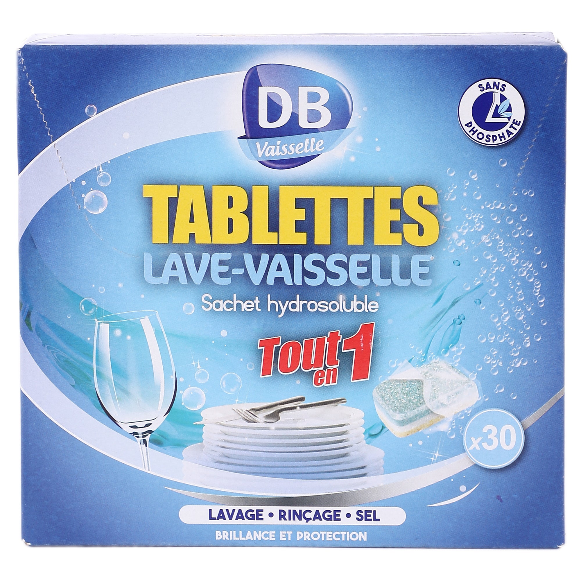 30 tablettes lave-vaisselle