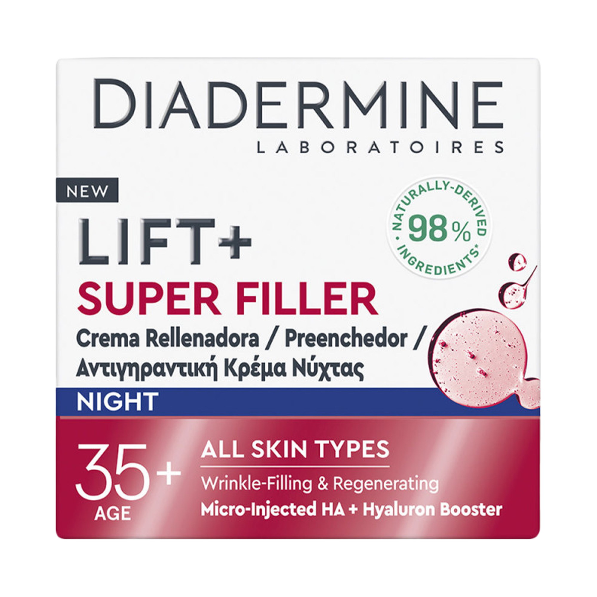 Crème de nuit repulpante LIFT + SUPER FILLER