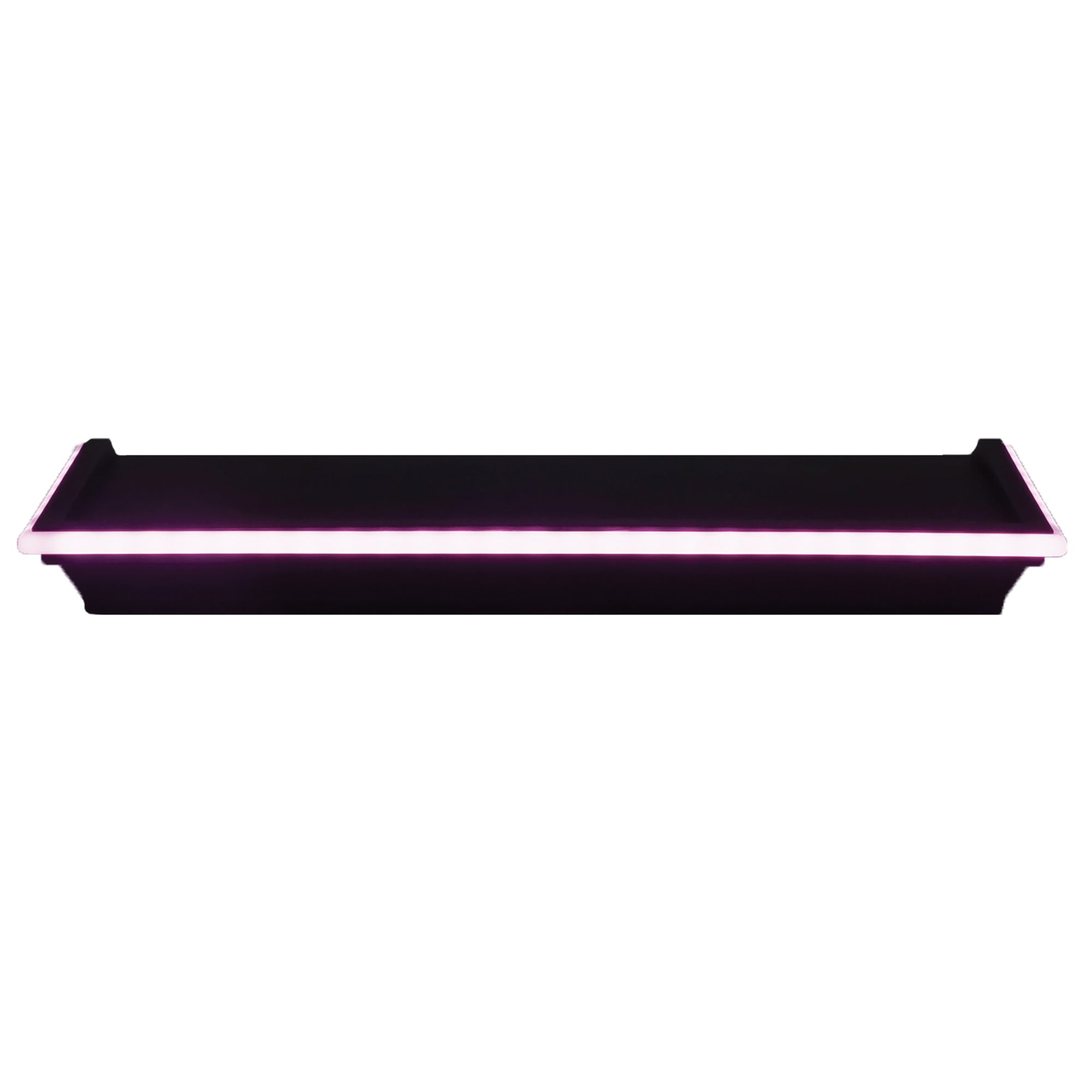 Étagère murale avec néon led