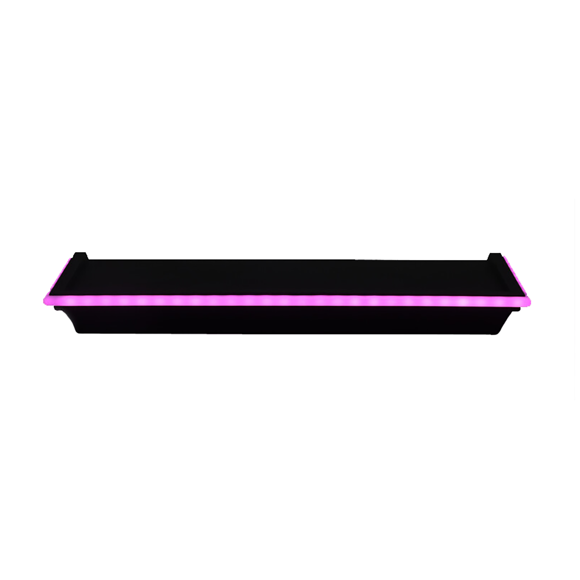Étagère murale avec néon led