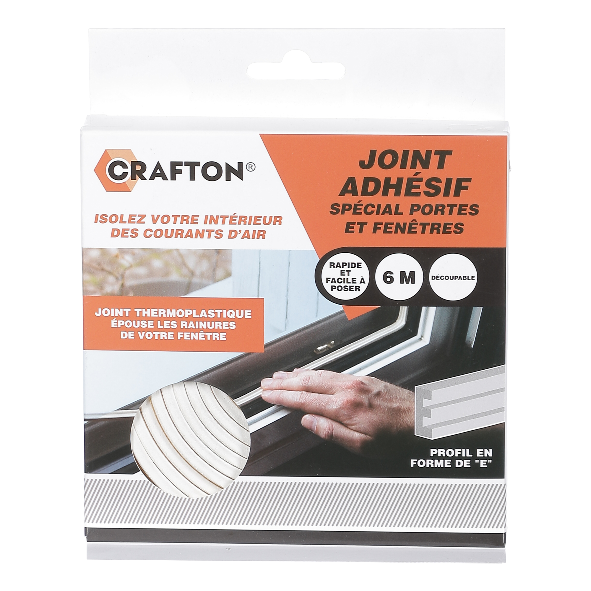 Joint adhésif mousse fenêtre et porte