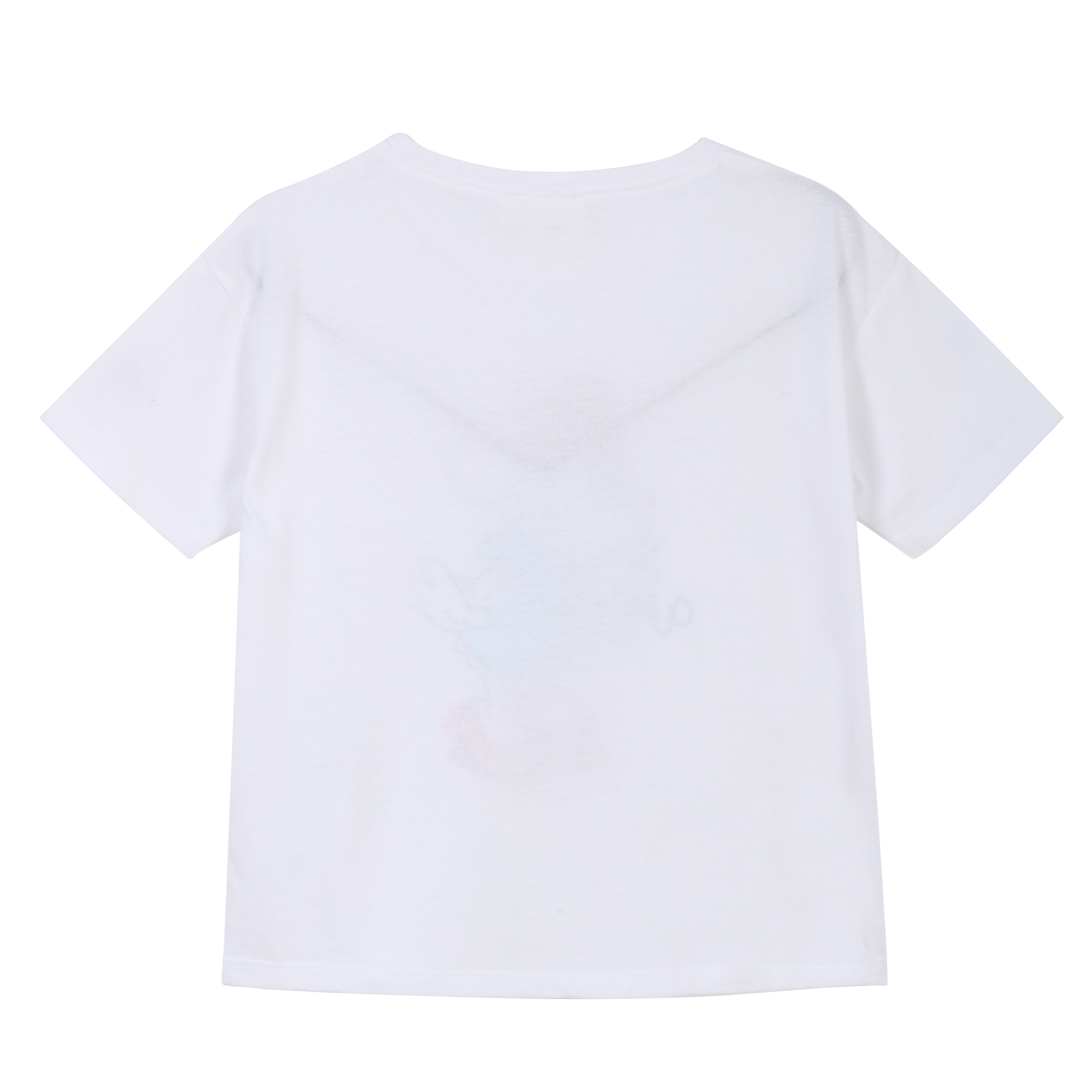 Tee-shirt manches courtes Vaiana ou Minnie 4/10 ans - Blanc