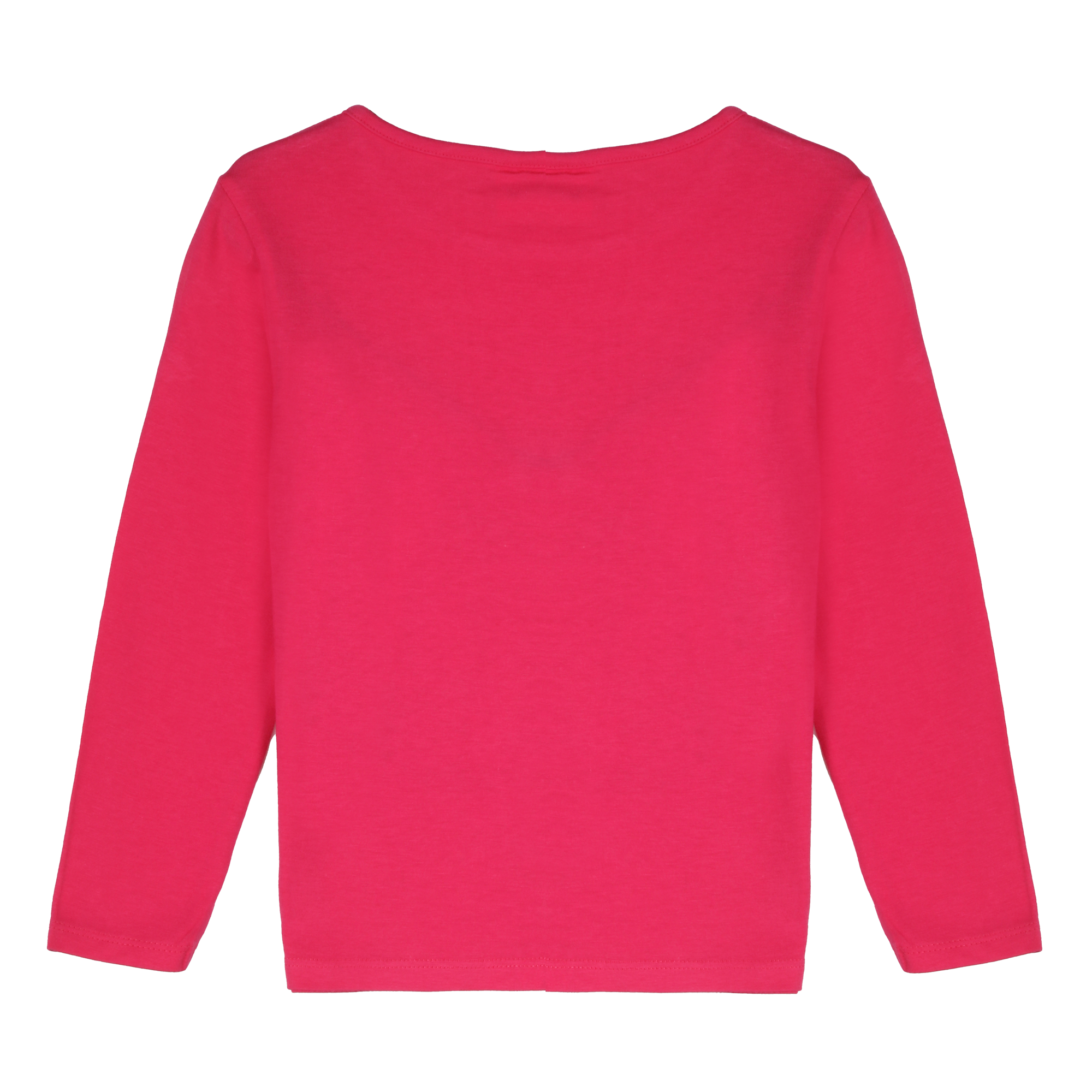 Tee-shirt manches longues rose Stitch pailleté 3/8 ans - Rose