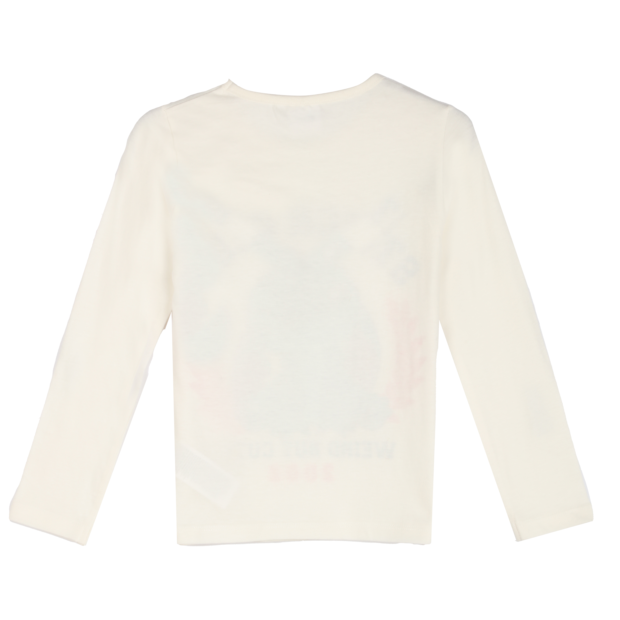 Tee-shirt manches longues pailleté Stitch 3/8 ans - Blanc