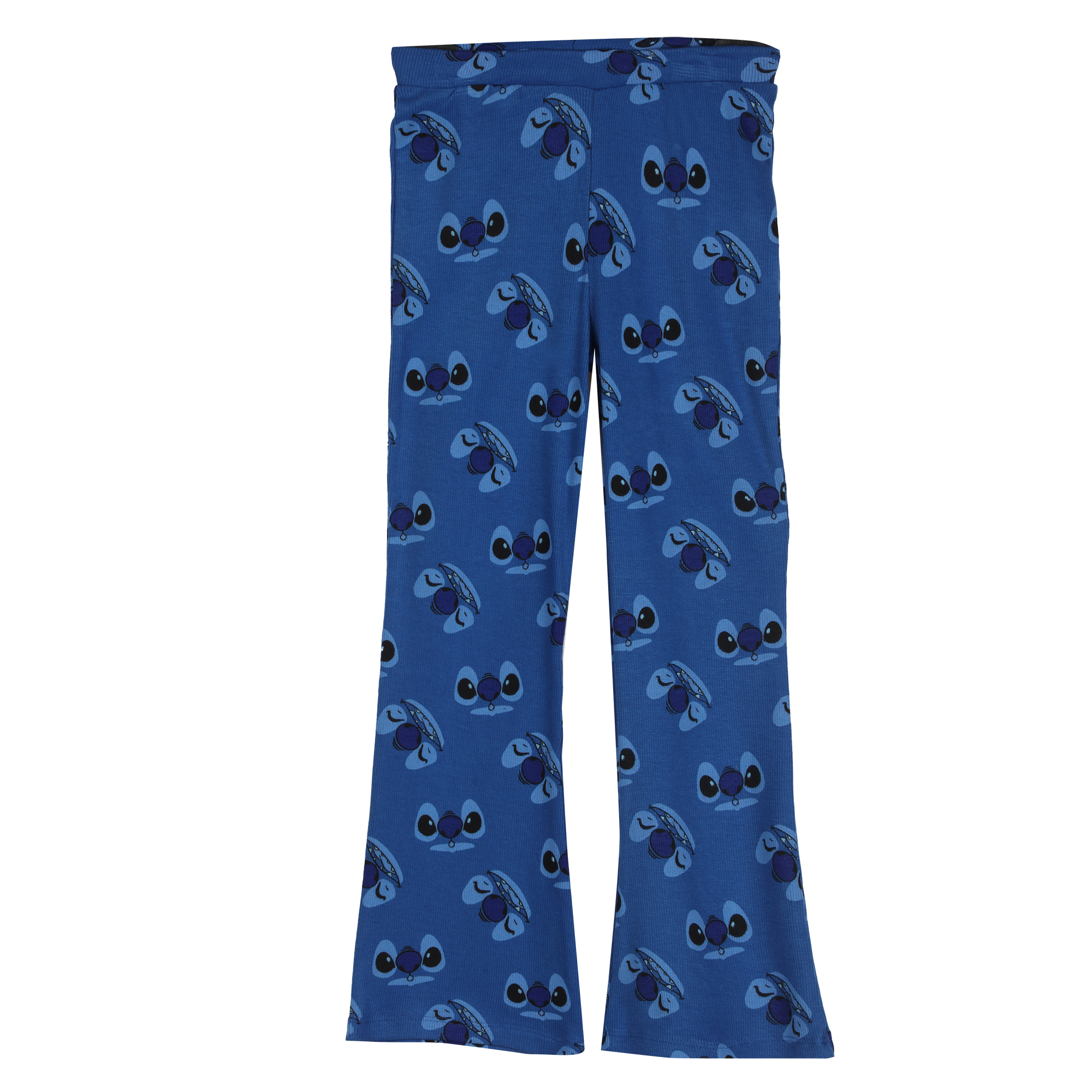 Pantalon évasé Stitch 3/8 ans - Bleu