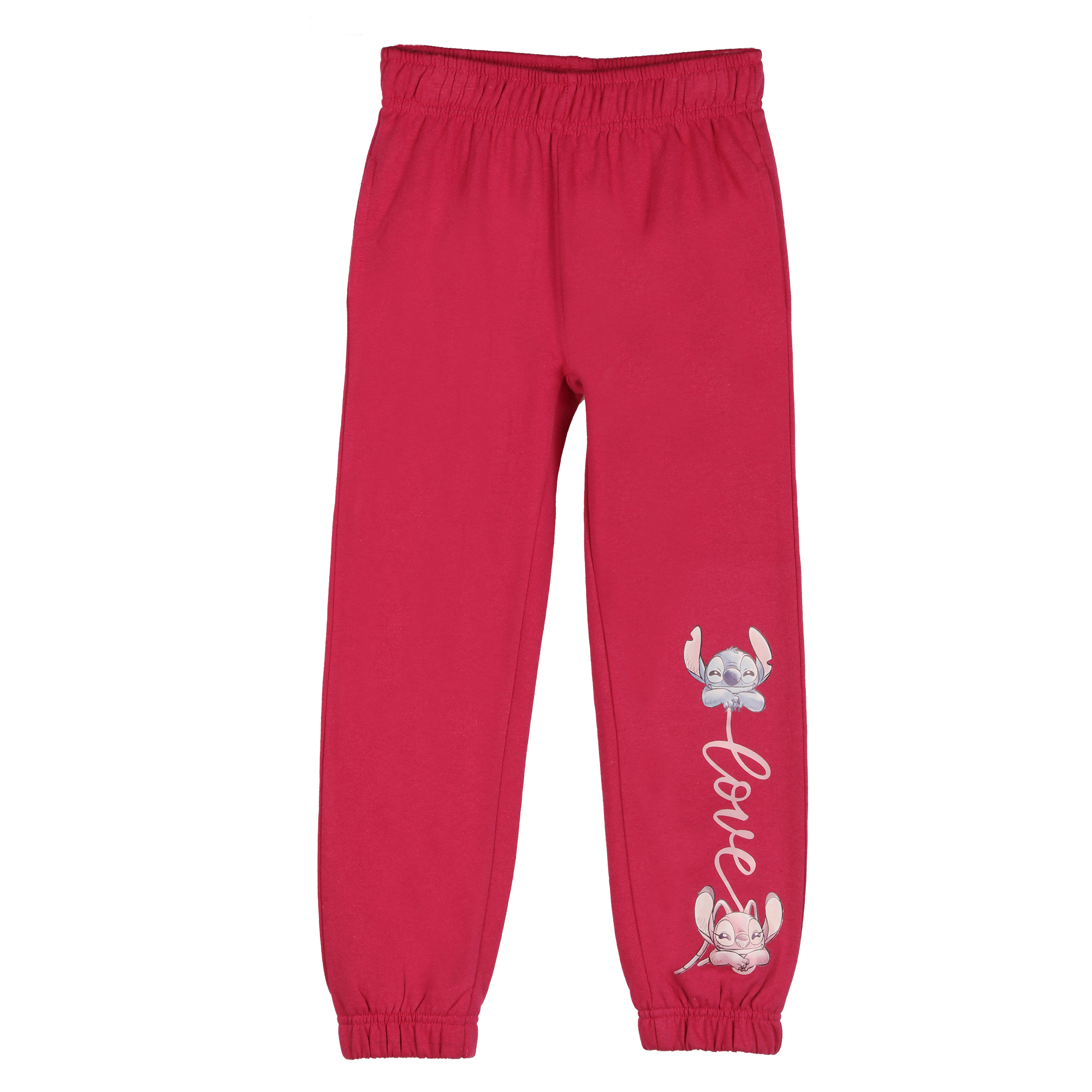 Pantalon de jogging Sttich 3/8 ans - Rose