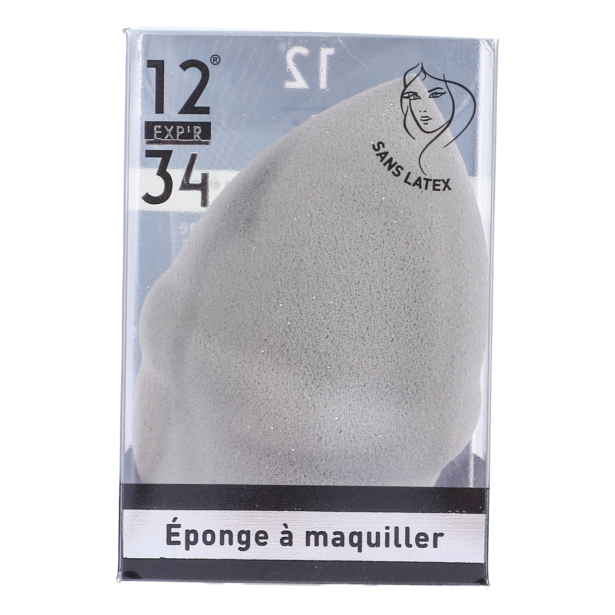 Éponge à maquillage  - Gris