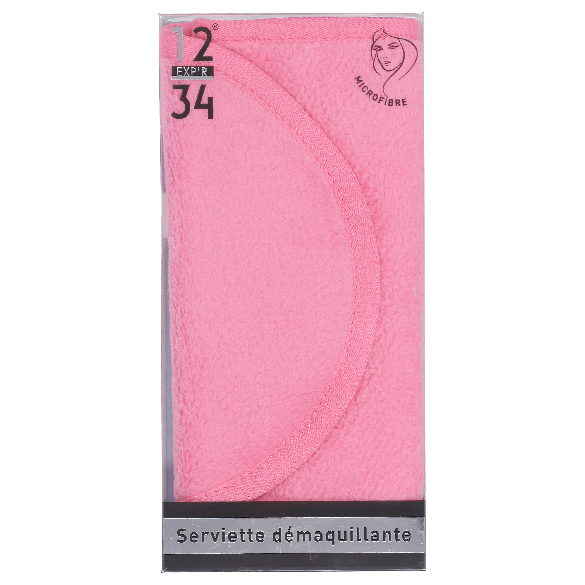 Serviette microfibre démaquillante