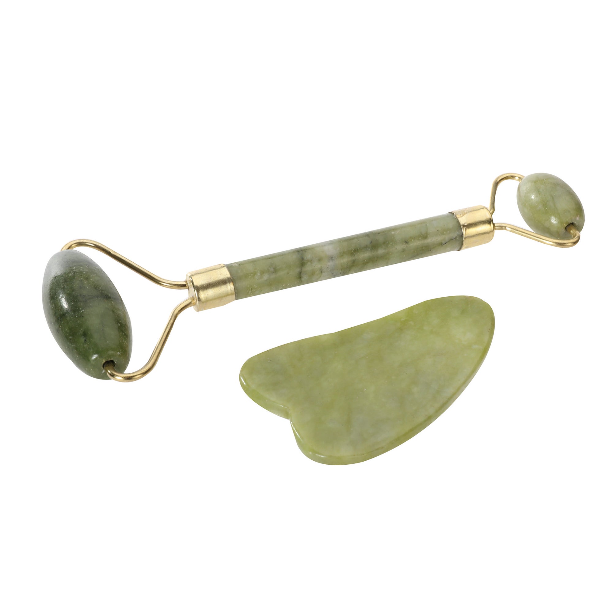 Coffret rouleau de massage + gua sha