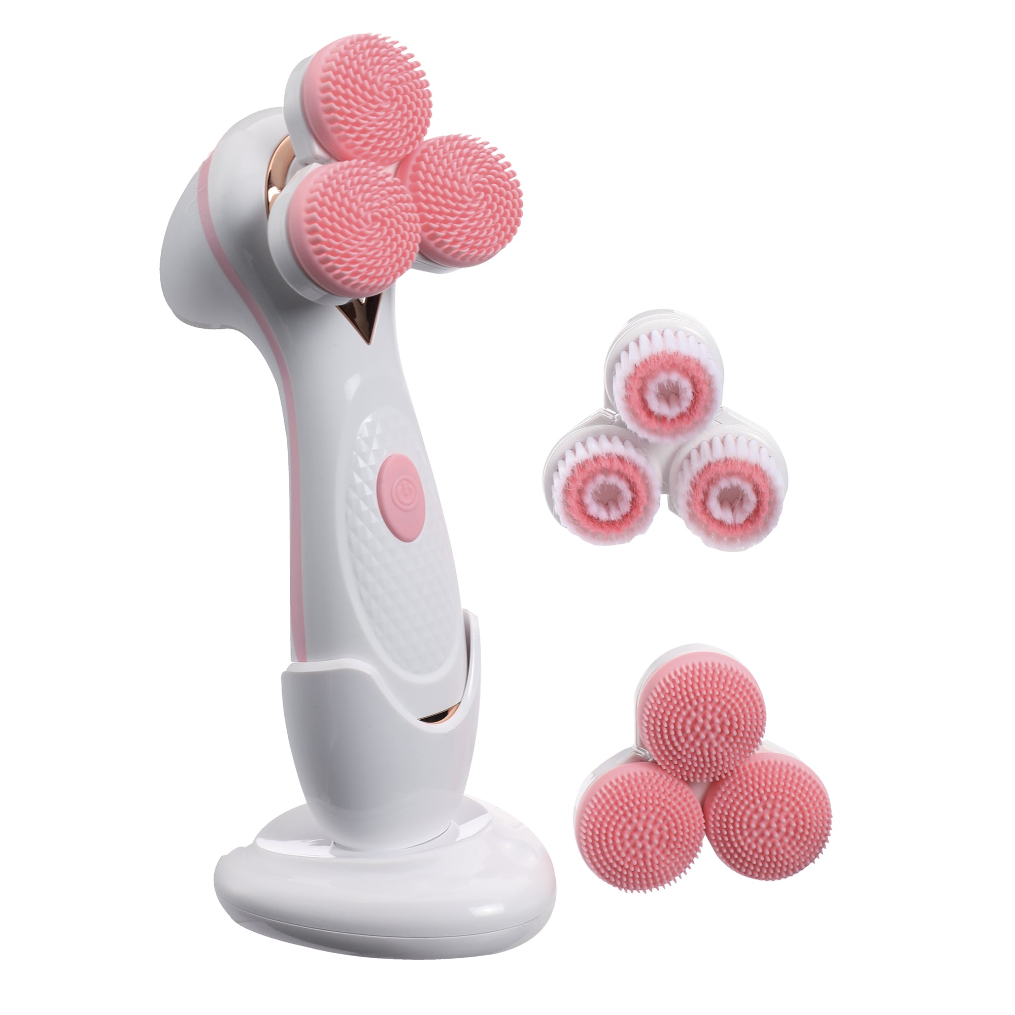 Brosse nettoyante visage 3 têtes