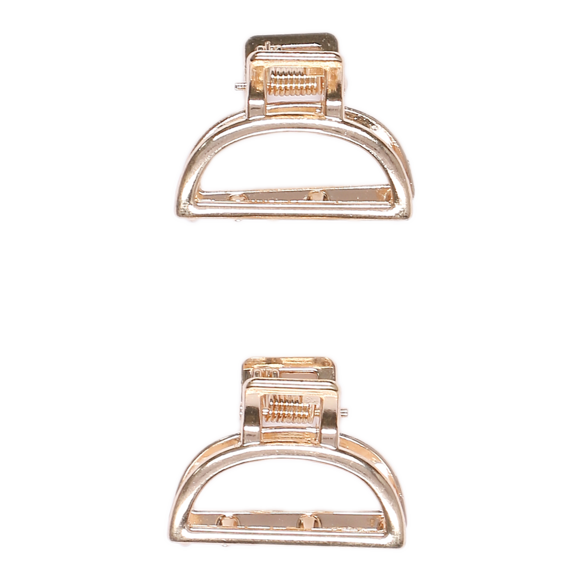 Lot de 2 pinces rose gold