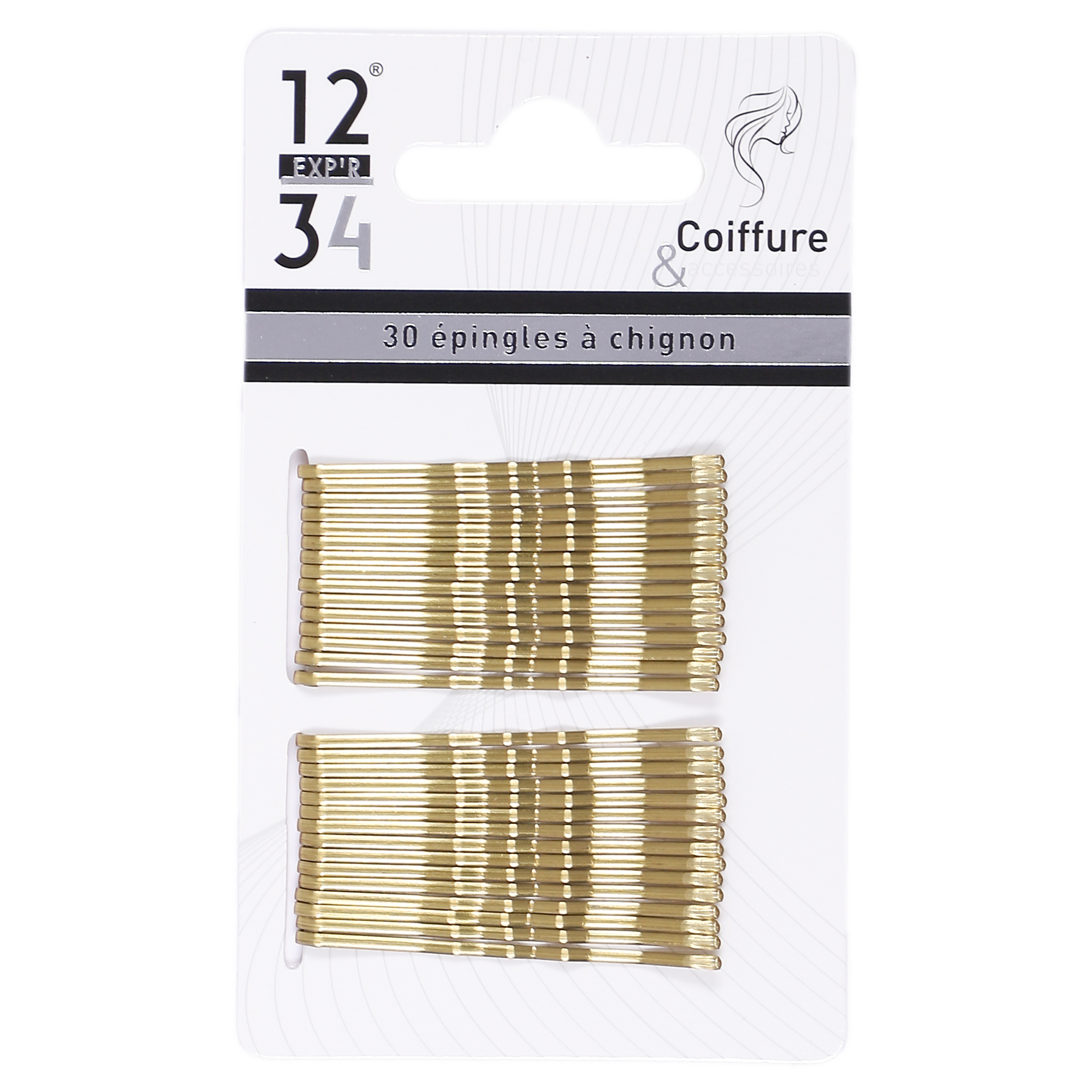 Lot de 30 épingles à chignon