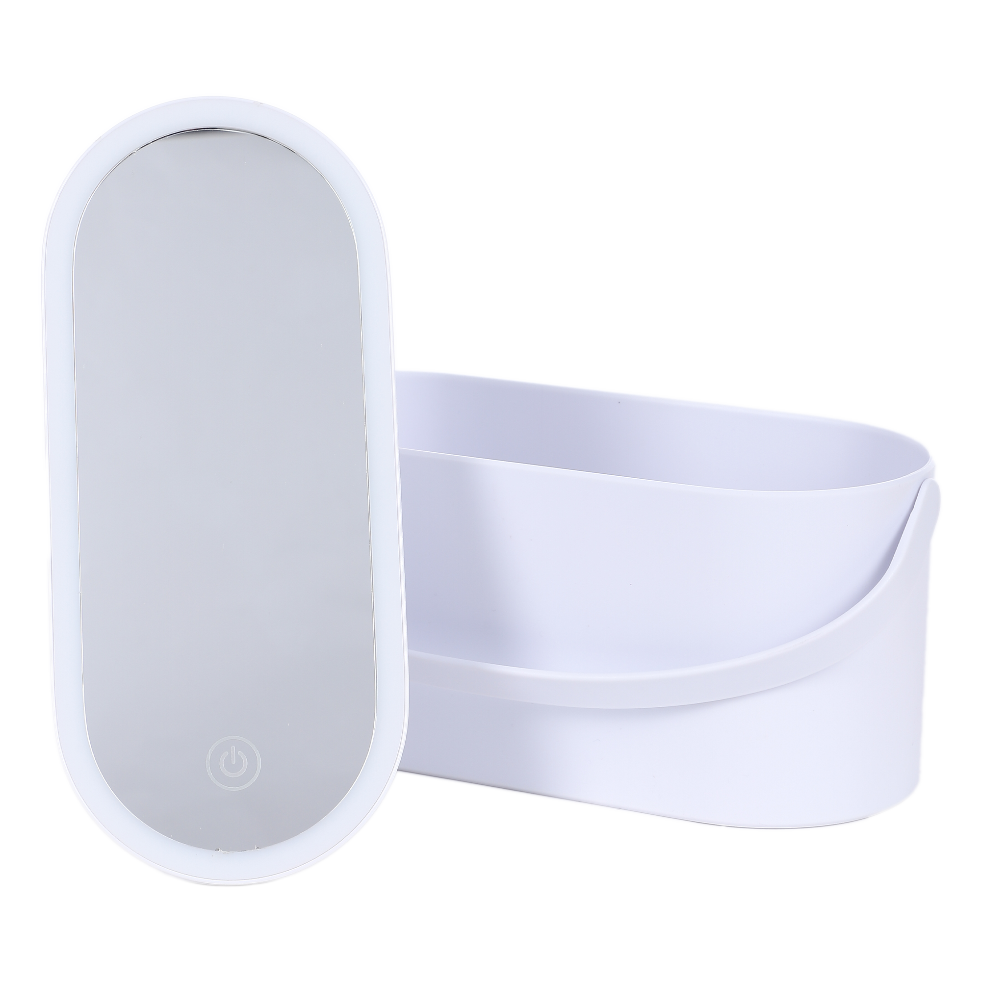 Boîte de rangement maquillage + miroir