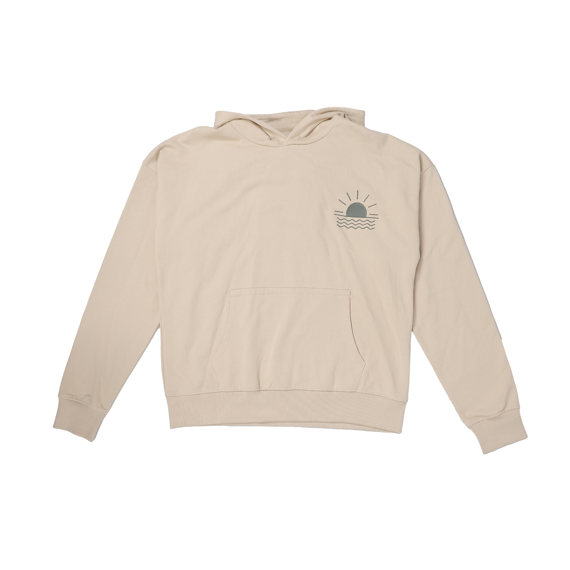Sweat à capuche  - Beige