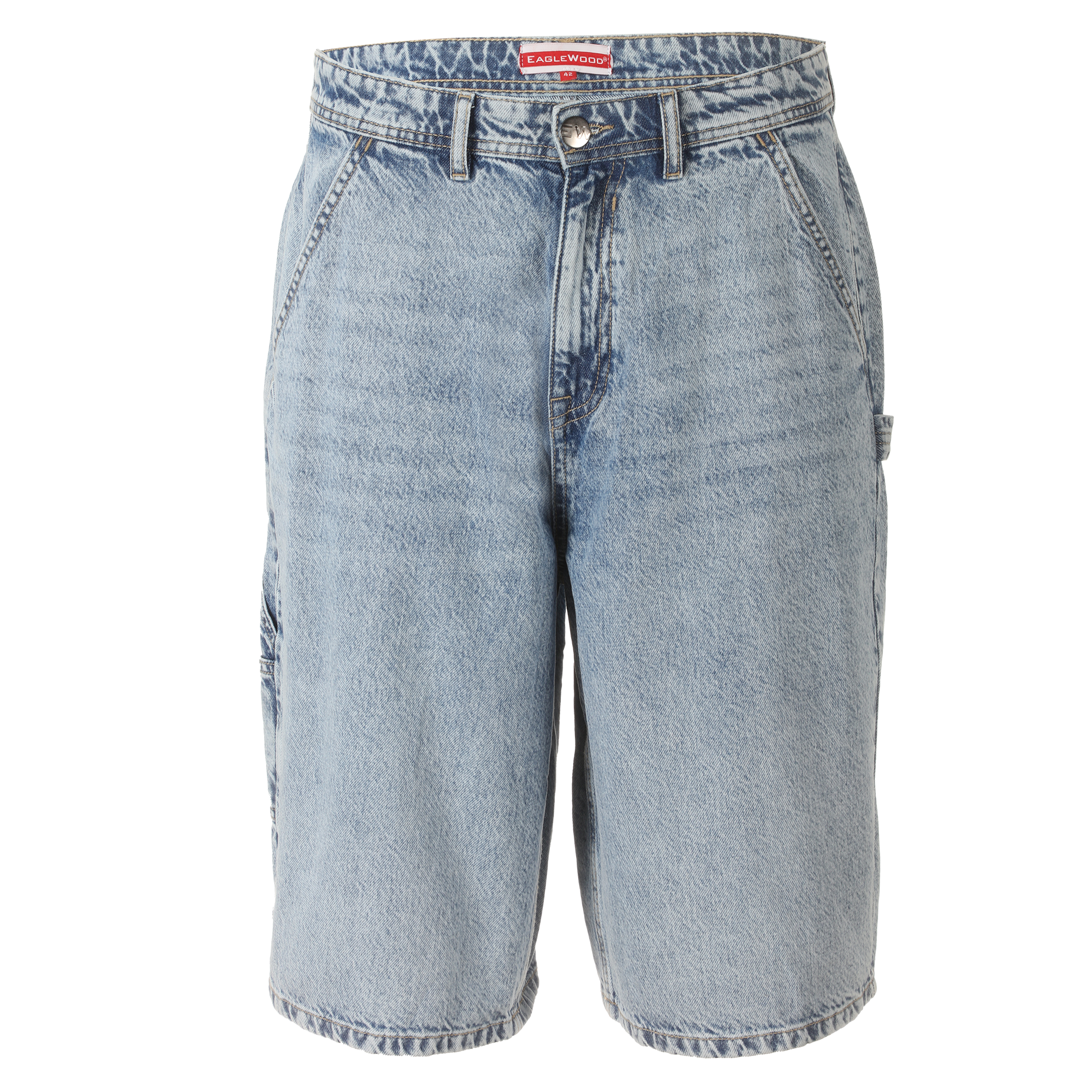 Short en jean  - Bleu