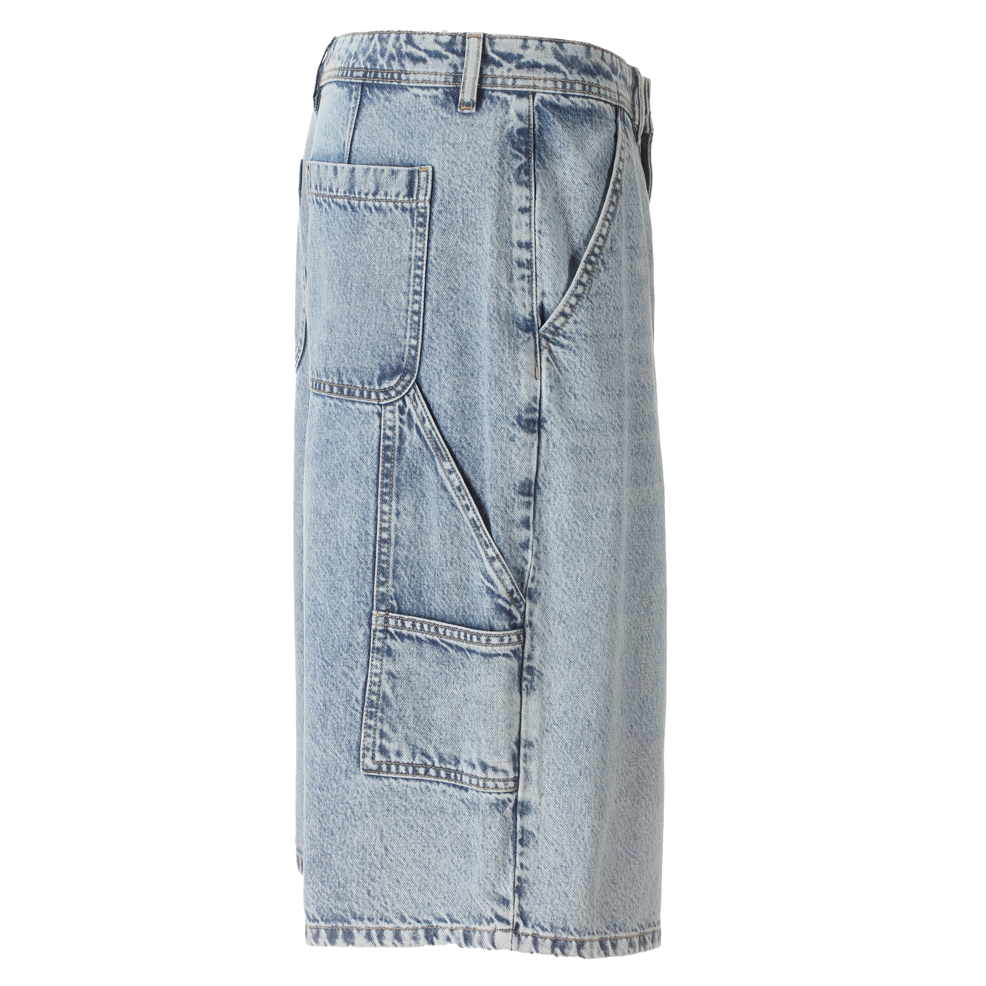Short en jean  - Bleu