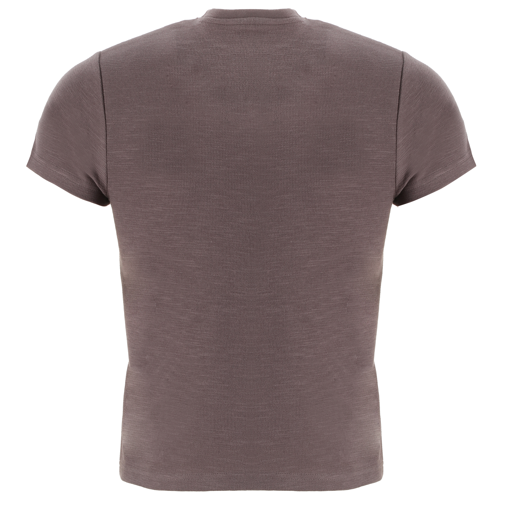 Tee-shirt col rond  - Beige