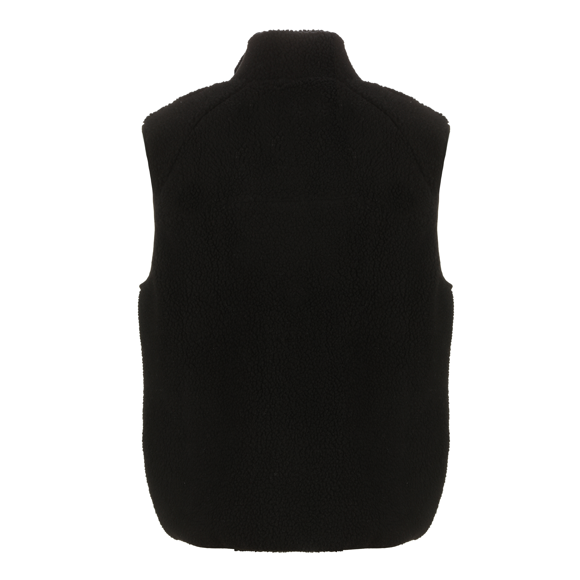 Veste sans manches sherpa  - Noir