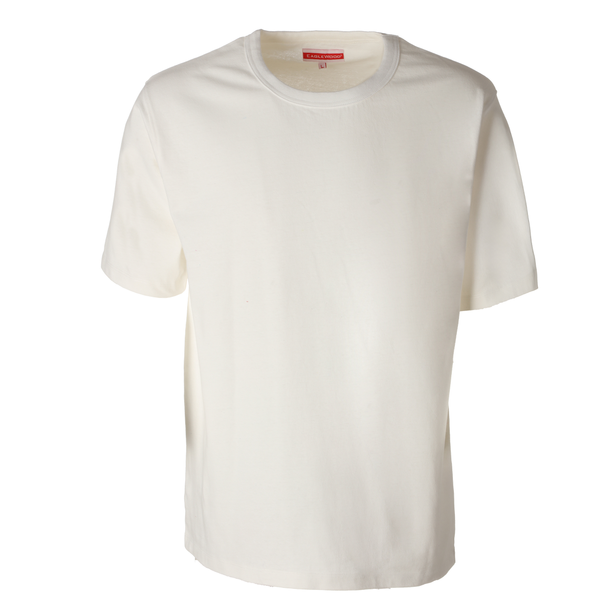 T-shirt homme Eaglewood en coton lourd écru – S à XXL